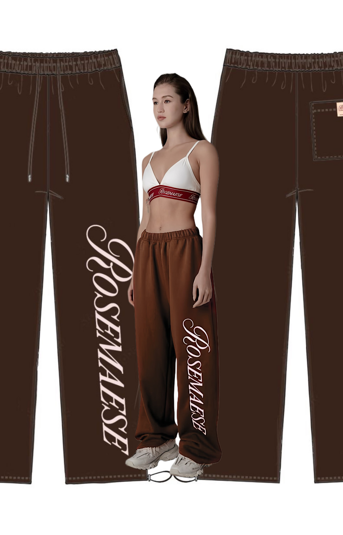 Classy Sport Pants - Brown Pre-order