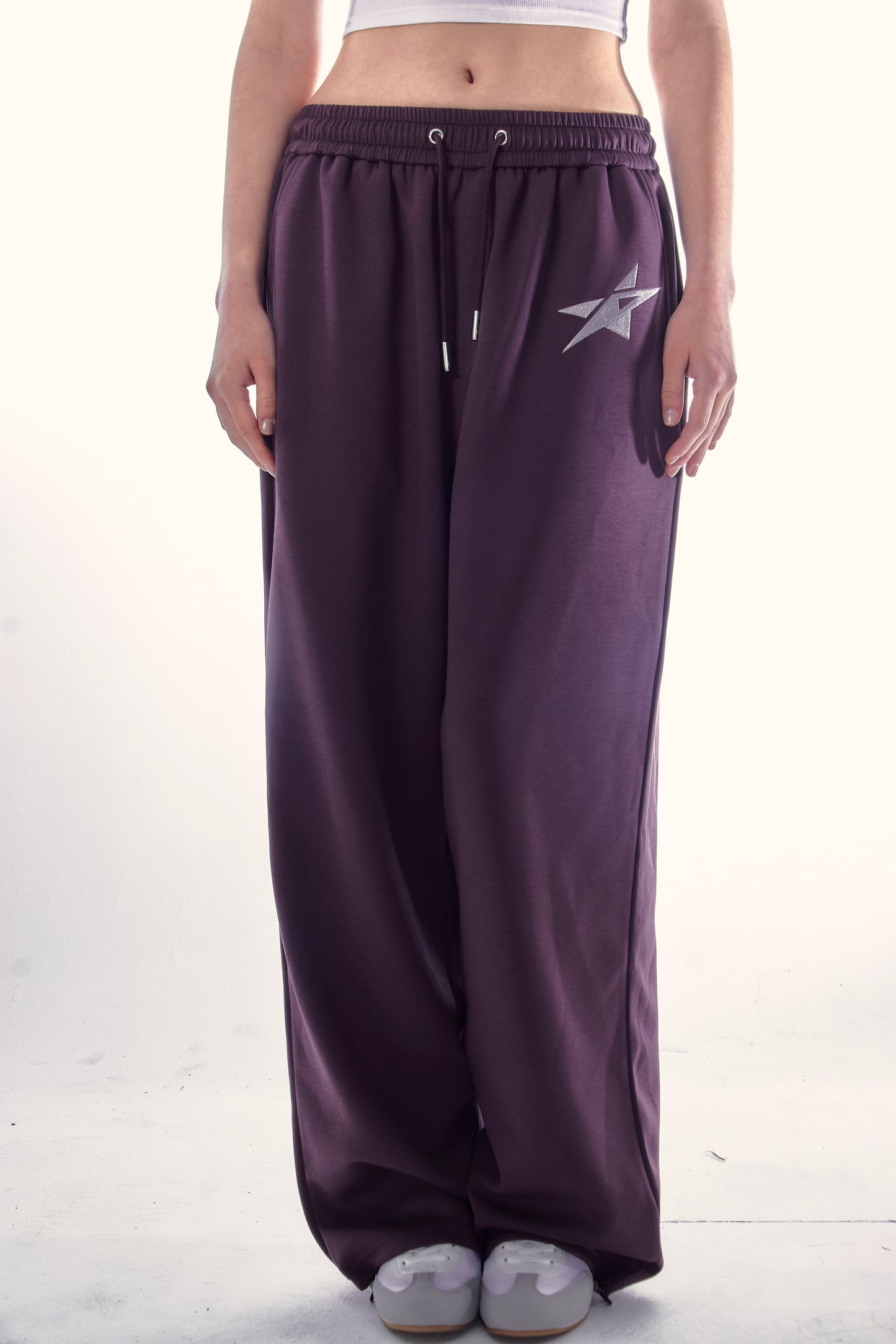 Studio Star Sport Pants - Dark lavender