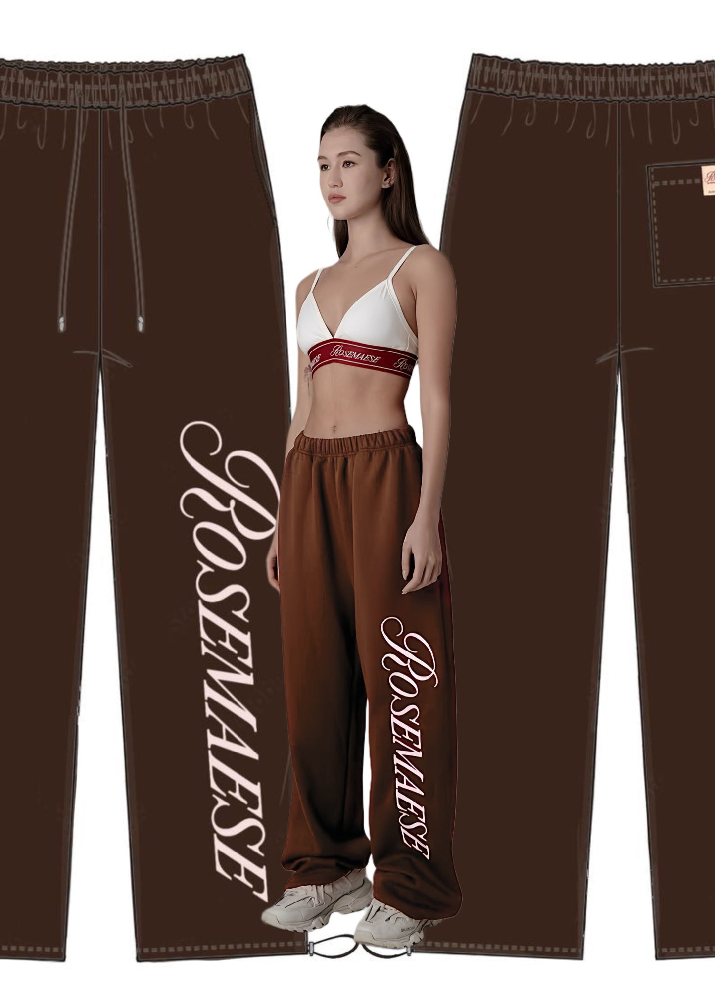 Classy Sport Pants - Brown Pre-order