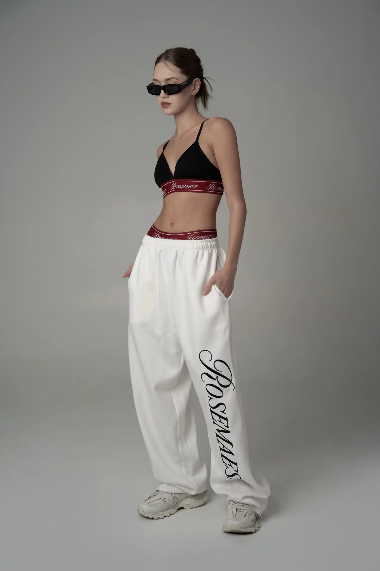 Classy Sport Pants - White Pre-order
