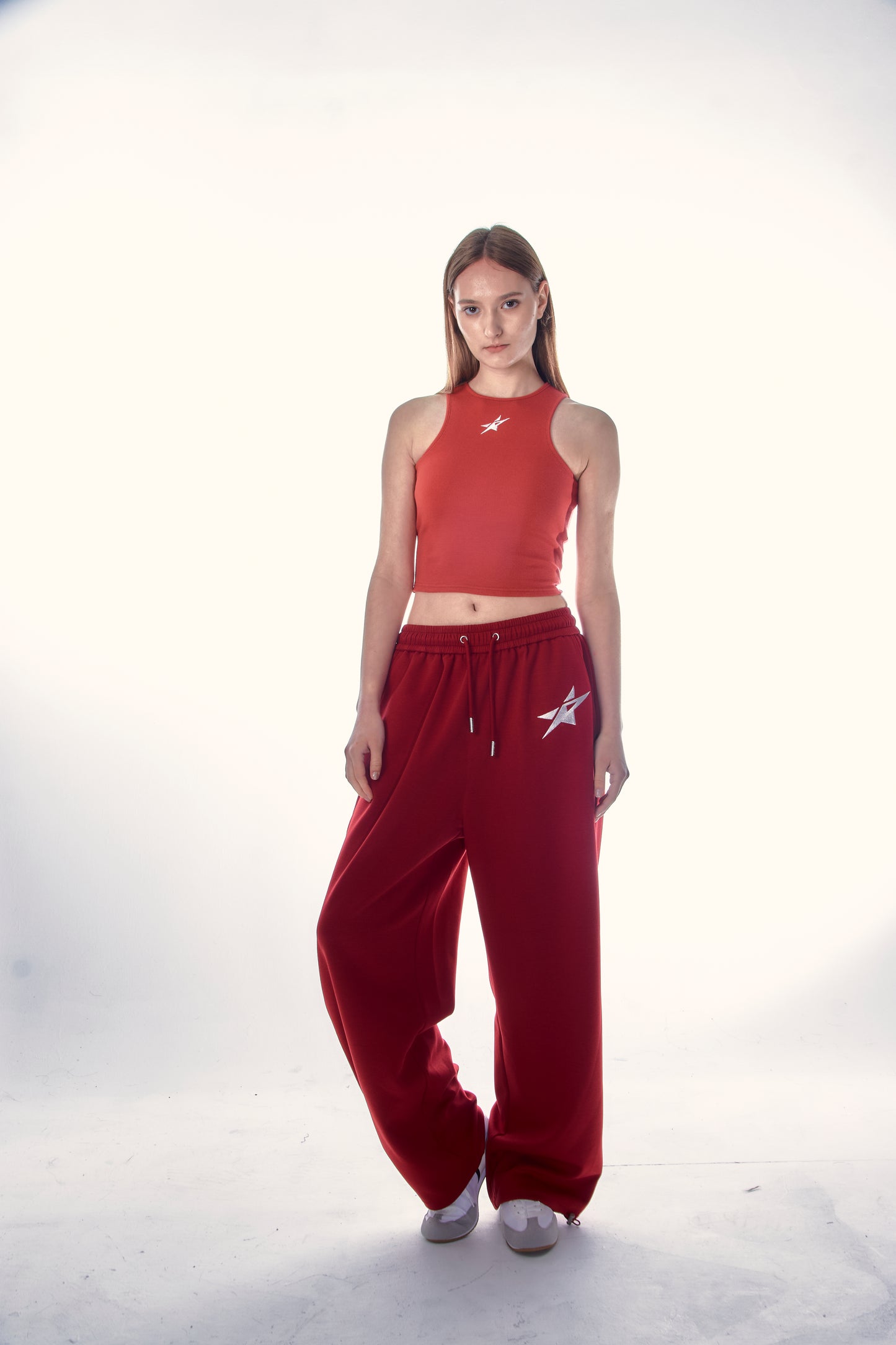 Studio Star Sport Pants - Red