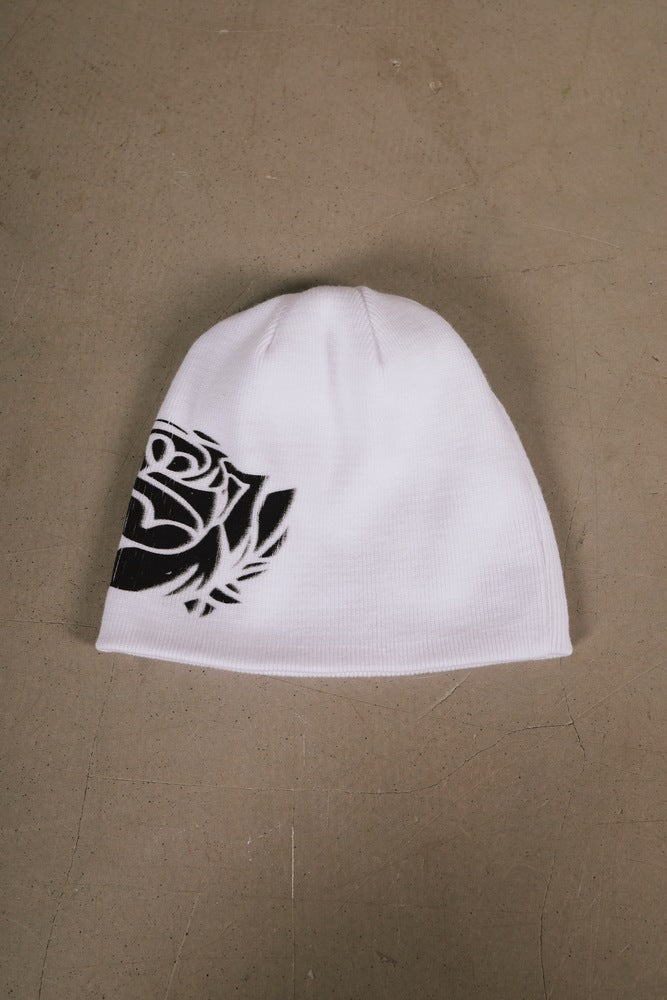 Double Sided Beanie - White
