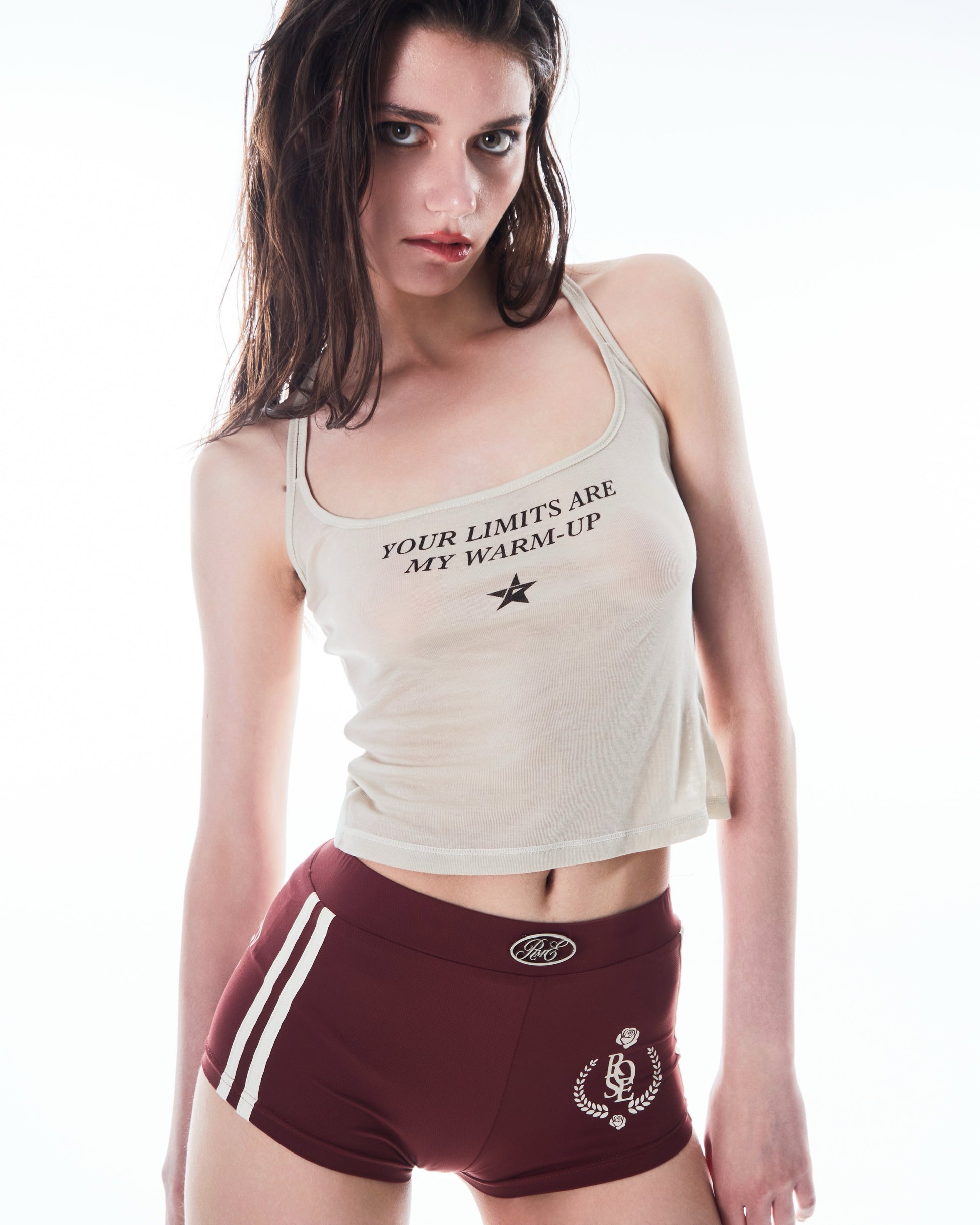 Extreme See-through Vest - Kahki