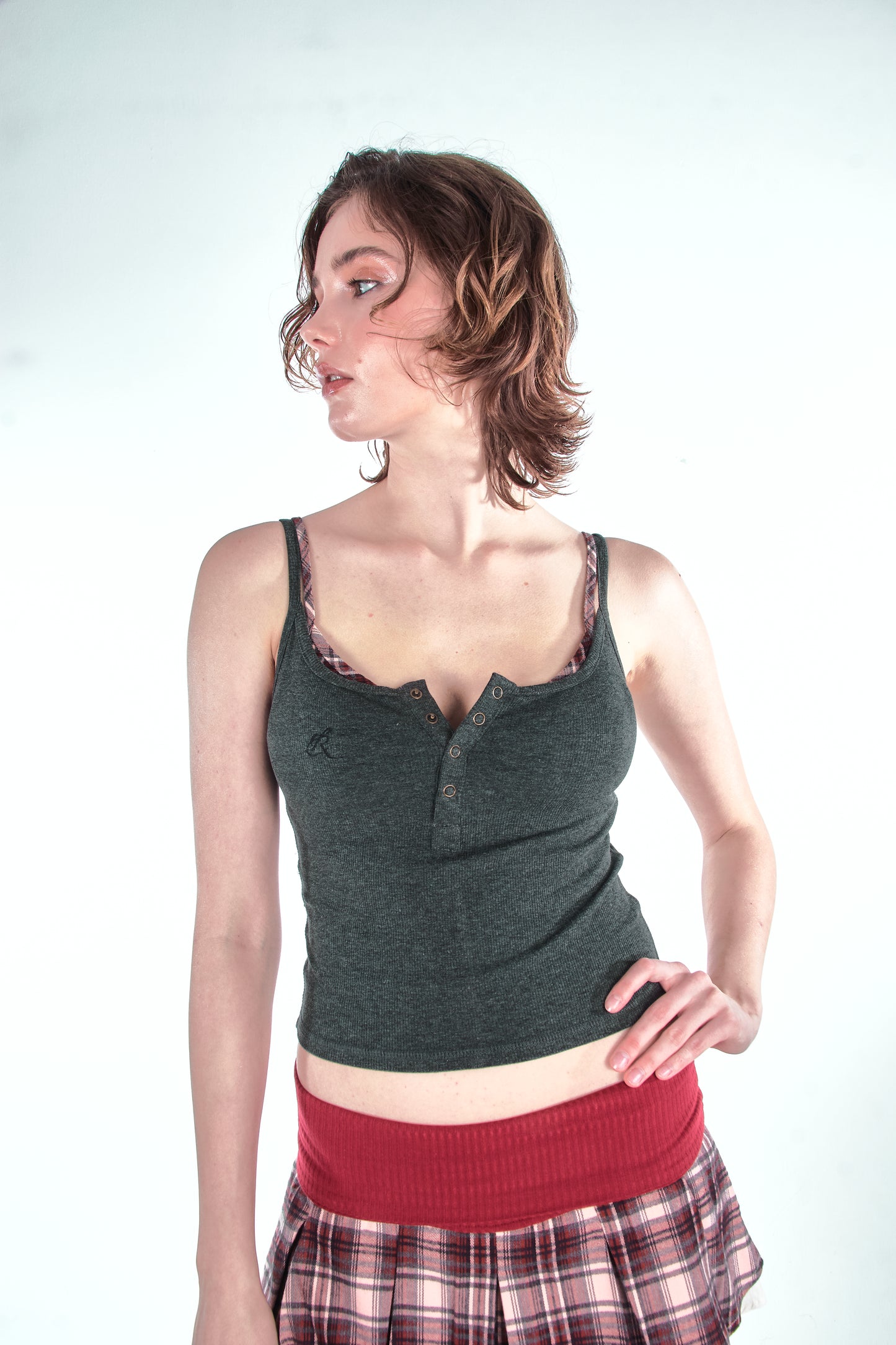 Skip Class Everyday Tank - Dark grey
