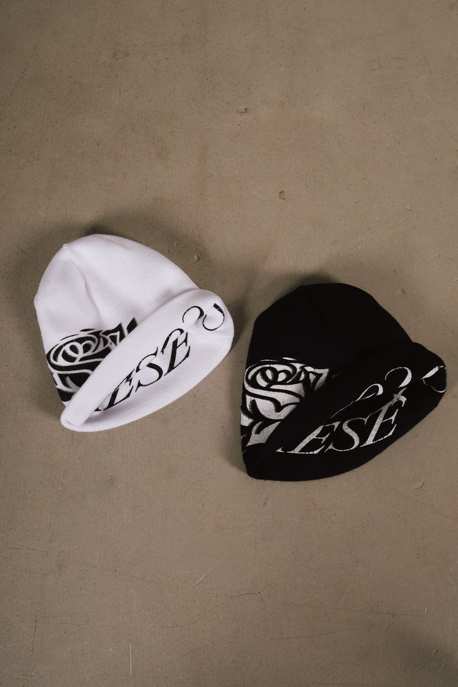 Double Sided Beanie - White