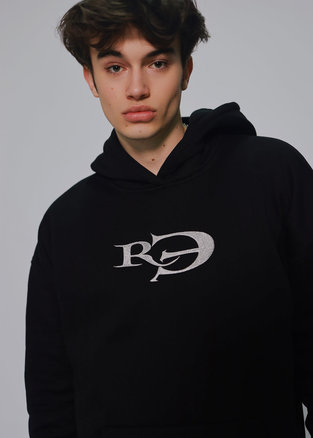 Silver Palace Hoodie - Black