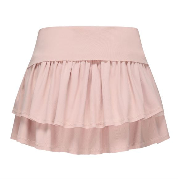 Embroidered Cake Skirt - Pink