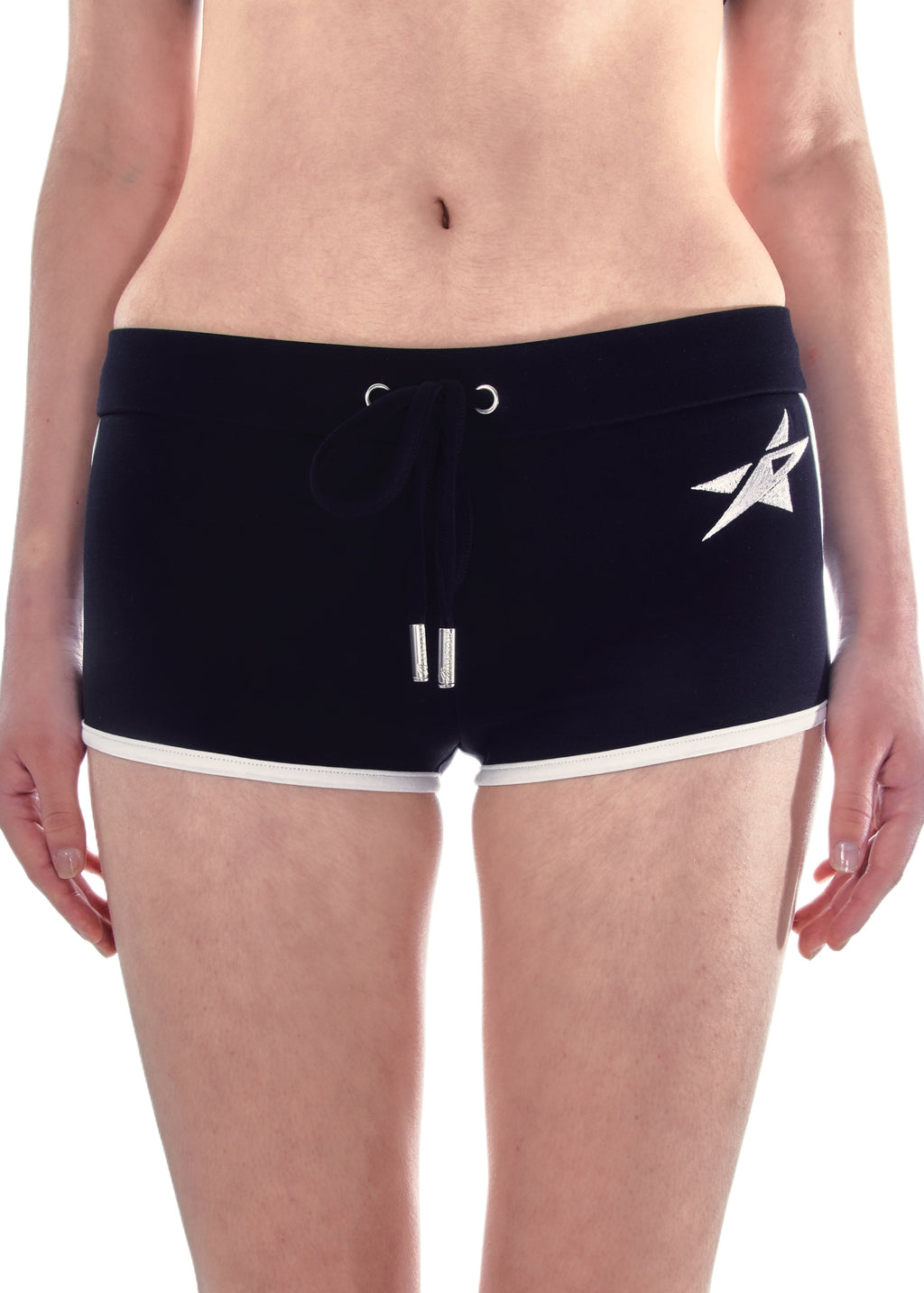 Studio Star Mini Shorts - Black