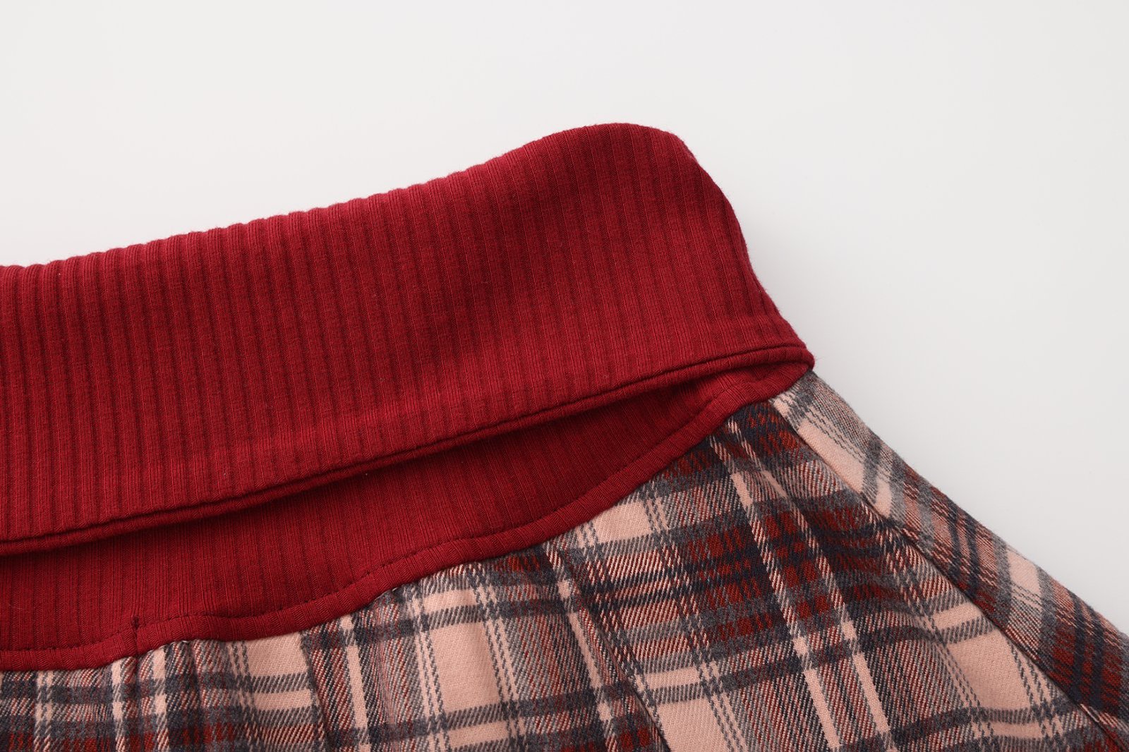 Detention Tease Plaid Mini Skirt - Red