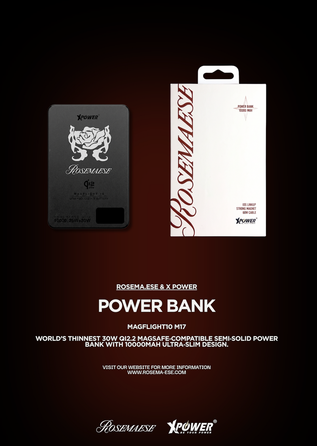 ROSEMA.ESE Power Bank