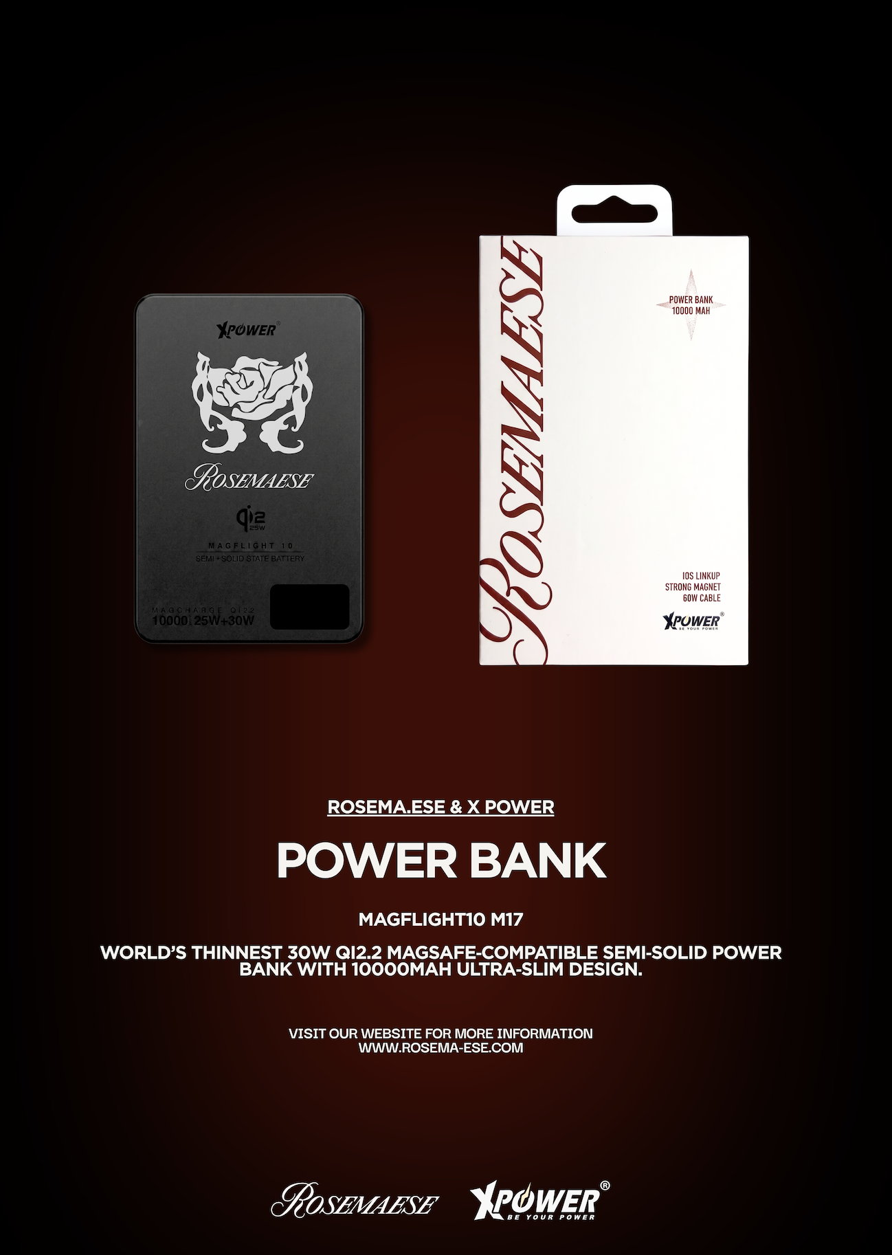 ROSEMA.ESE Power Bank