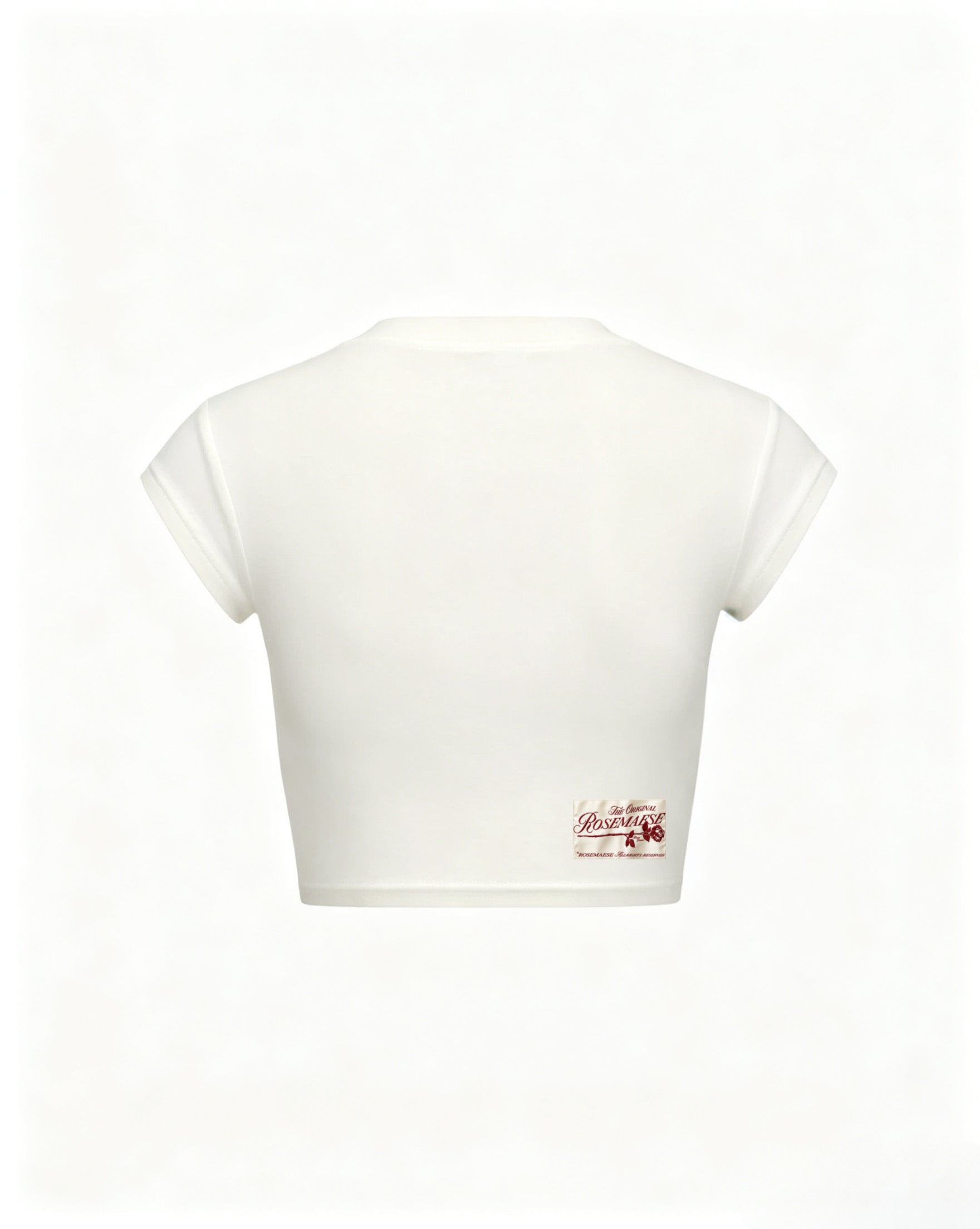 Not For The Weak Playlist Baby Tee - White
