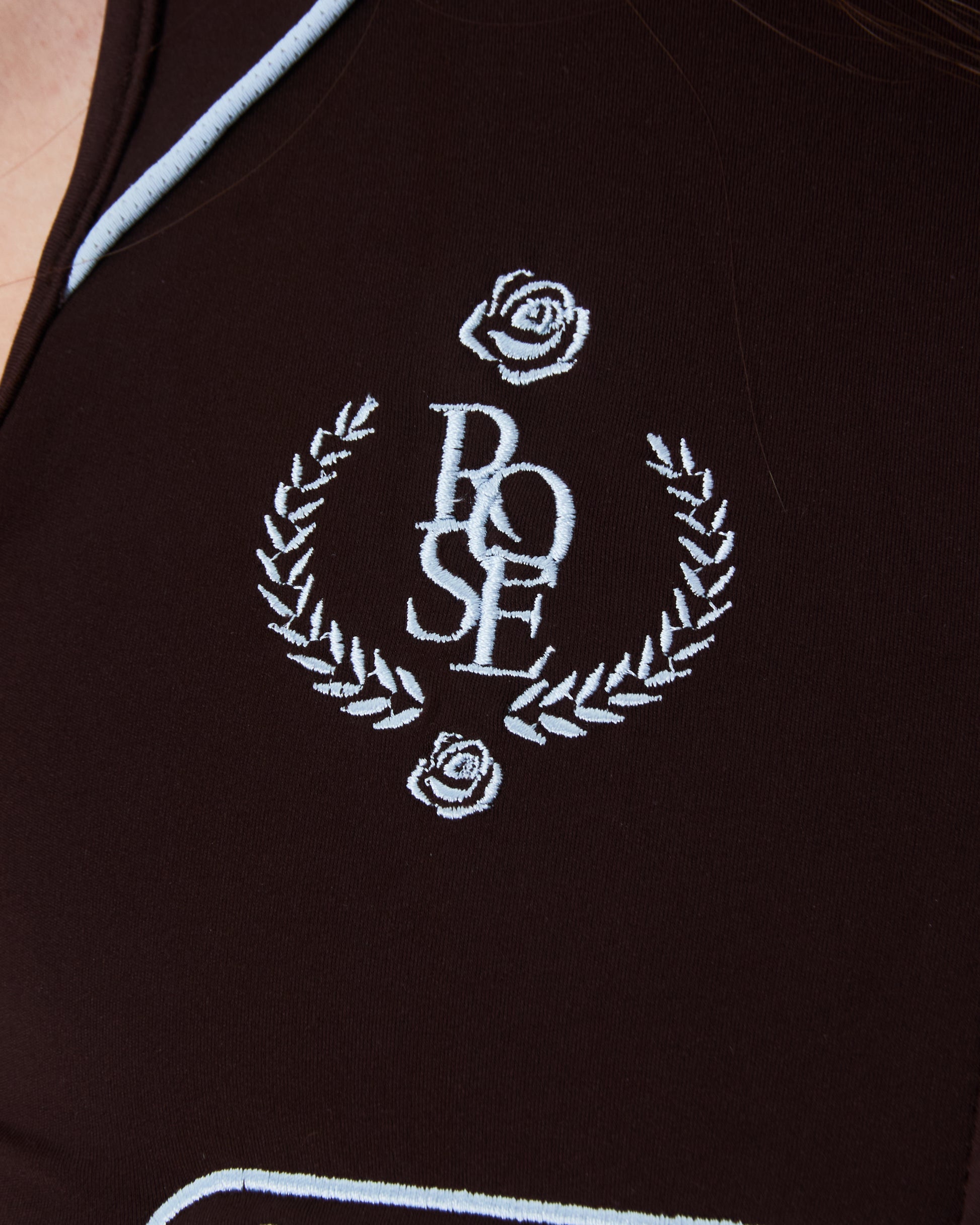 SPORT CLUB ZIP UP - BROWN
