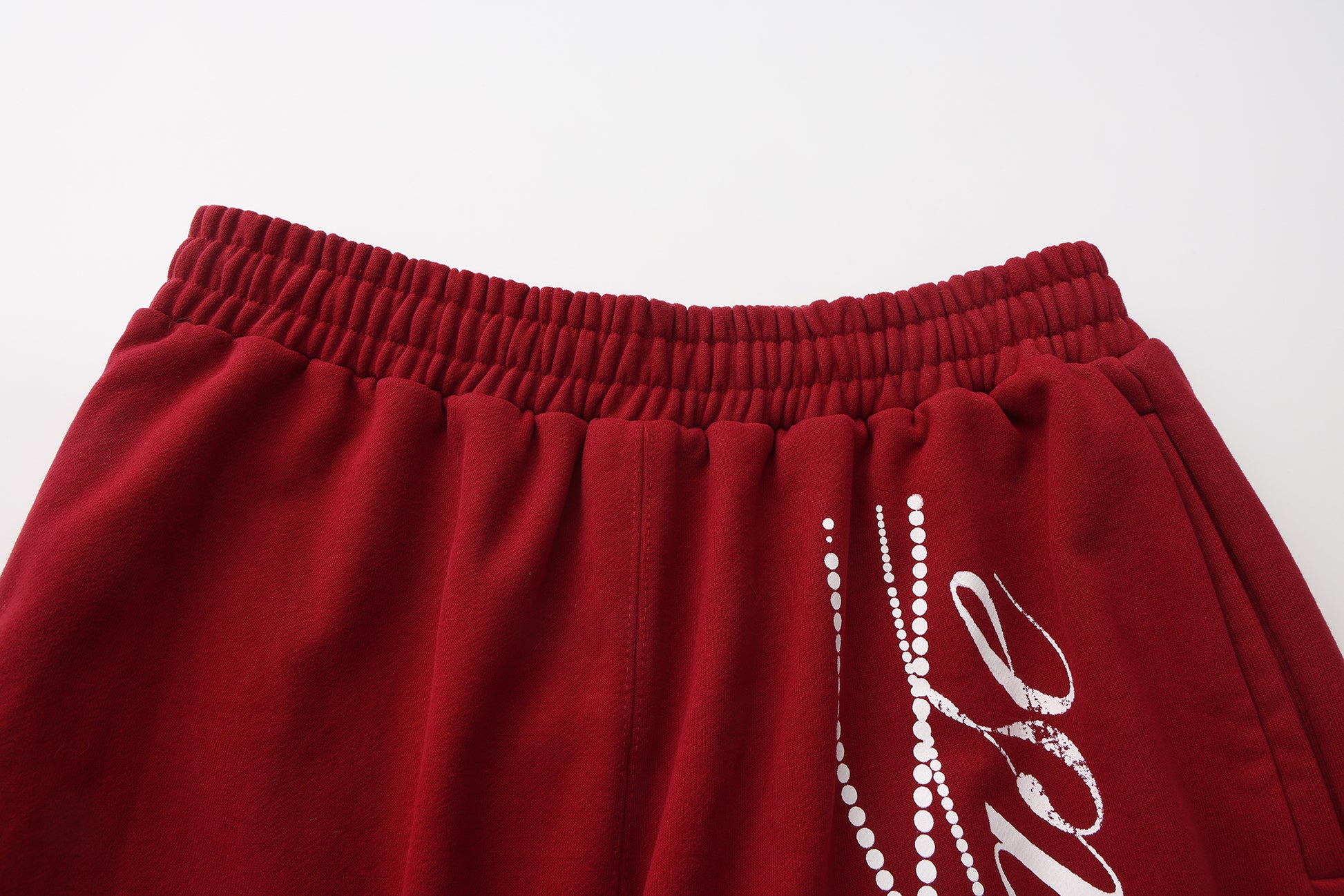 Winter Cotton Sport Pants - Red