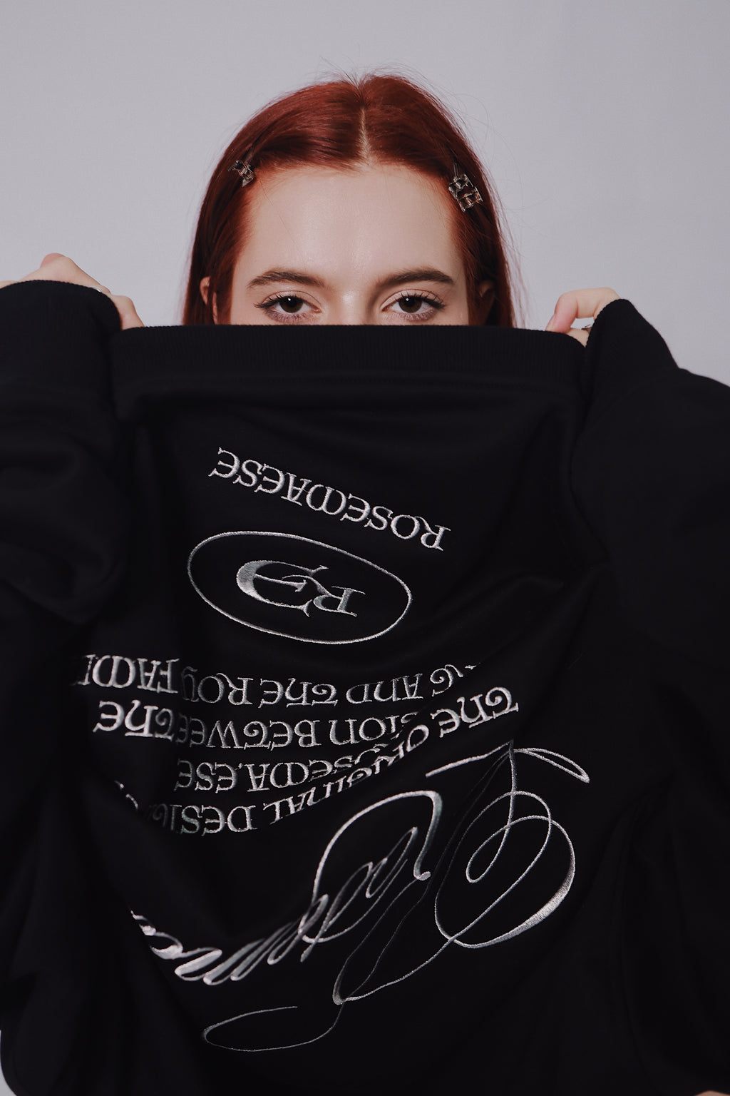 Silver Palace Hoodie - Black