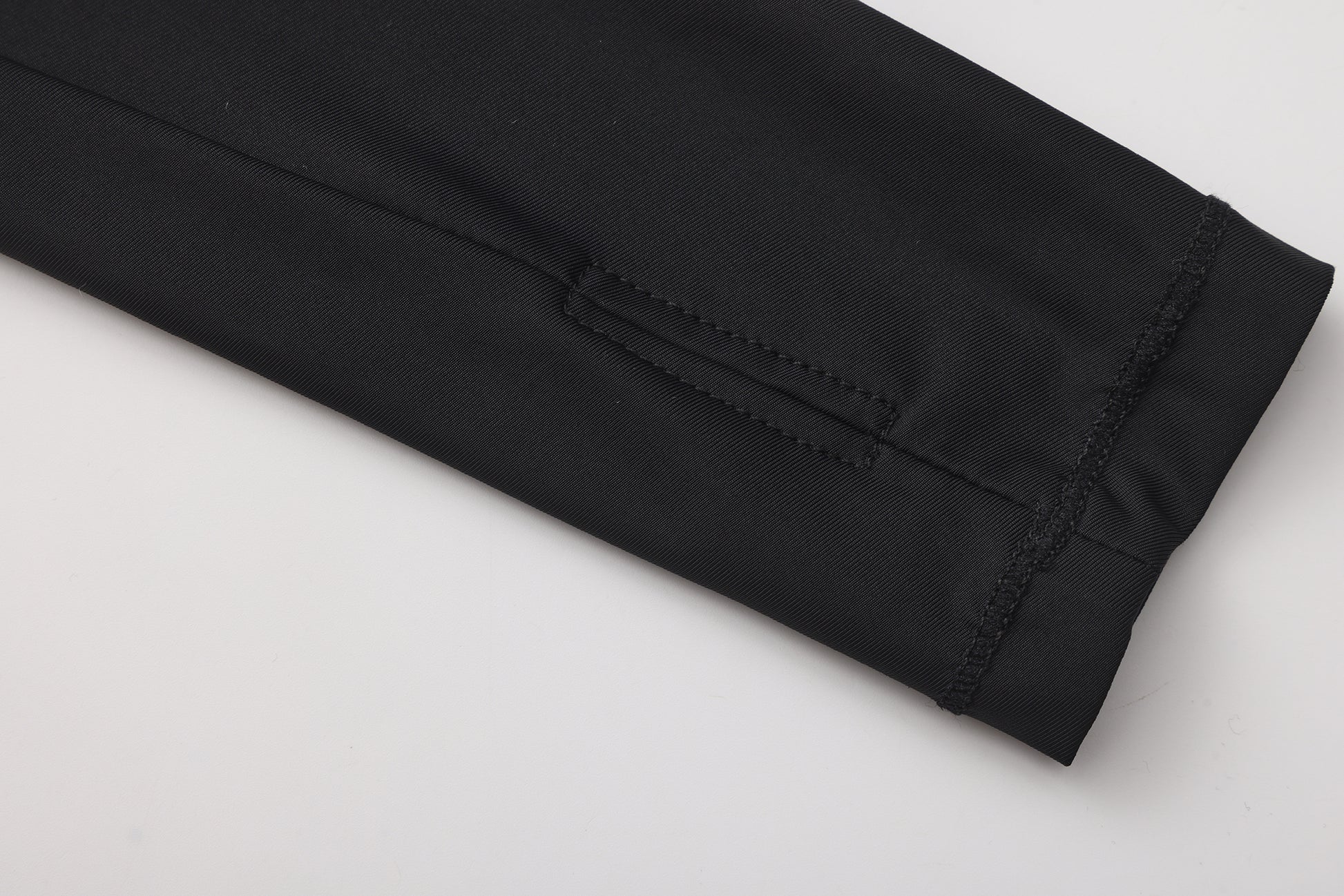 Fitted Shawl Top - Black