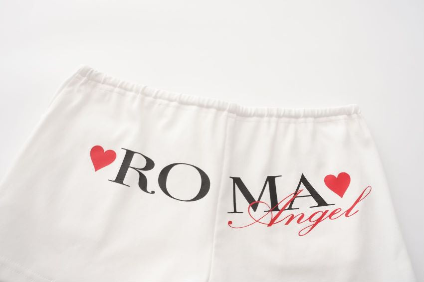 ROMA Angel Shorts - White