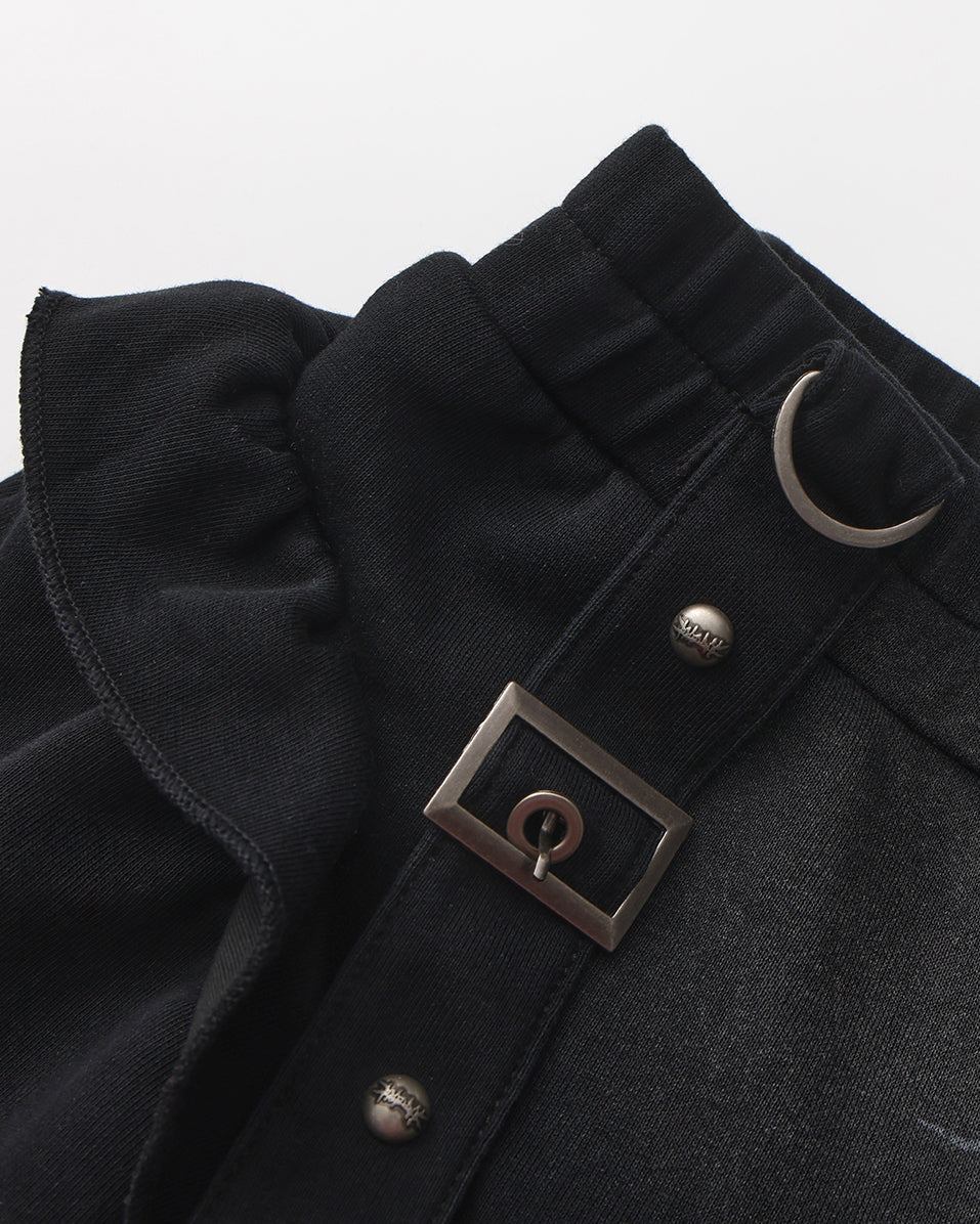 Night Rose - Skirt - Washed Black