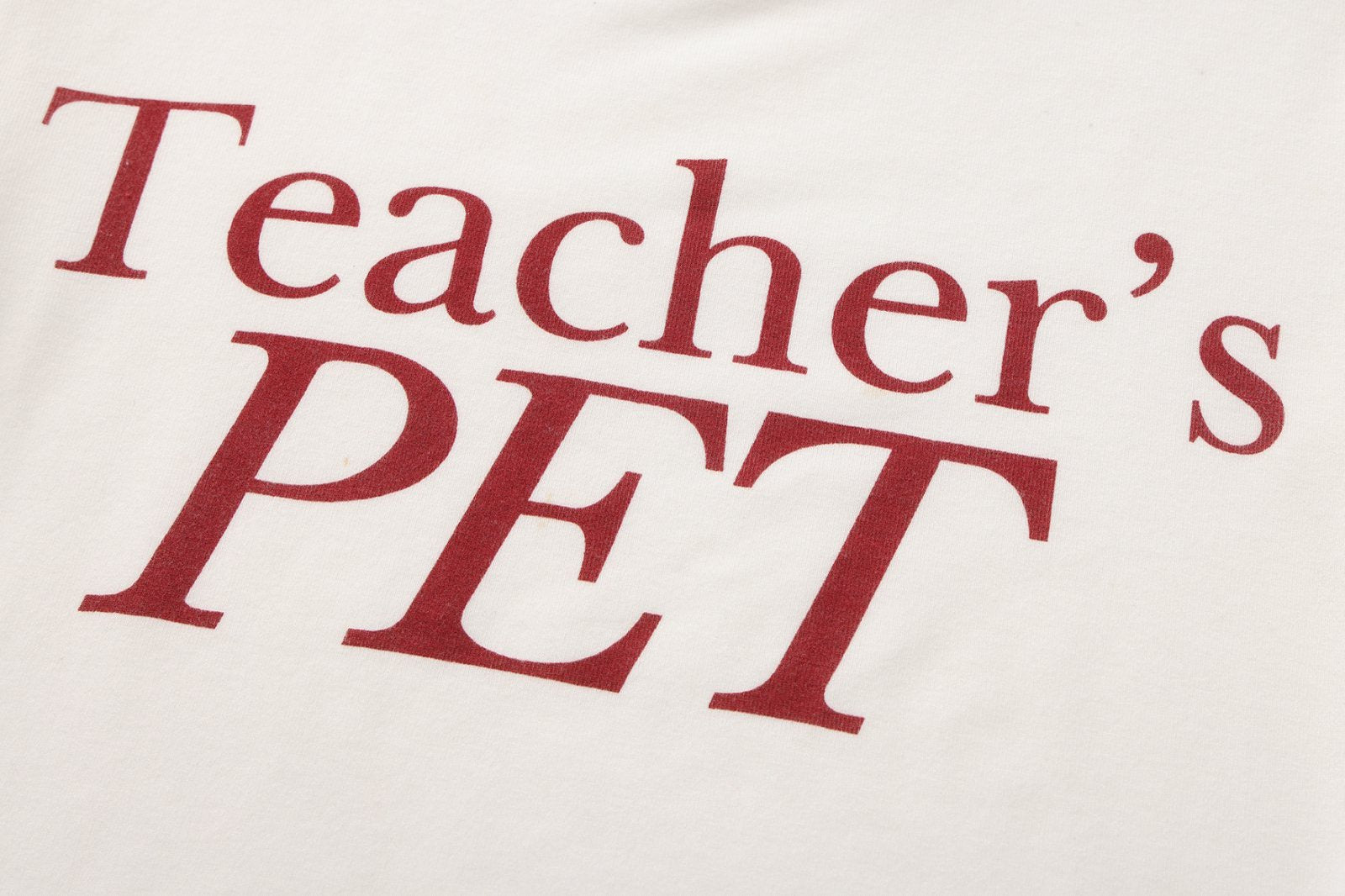 Teacher's Pet BabyTee - White
