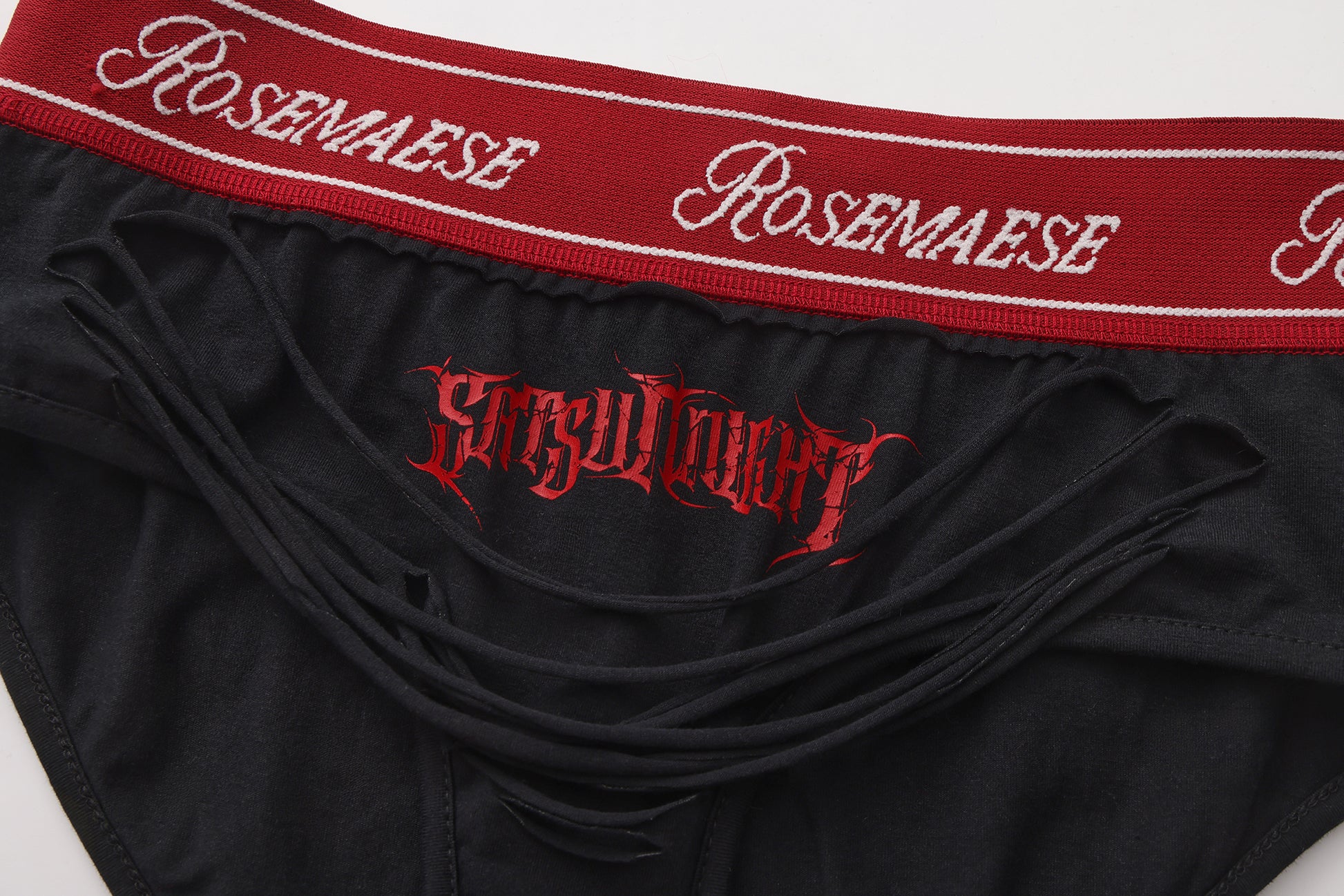 Night Rose - Bra Set - Black