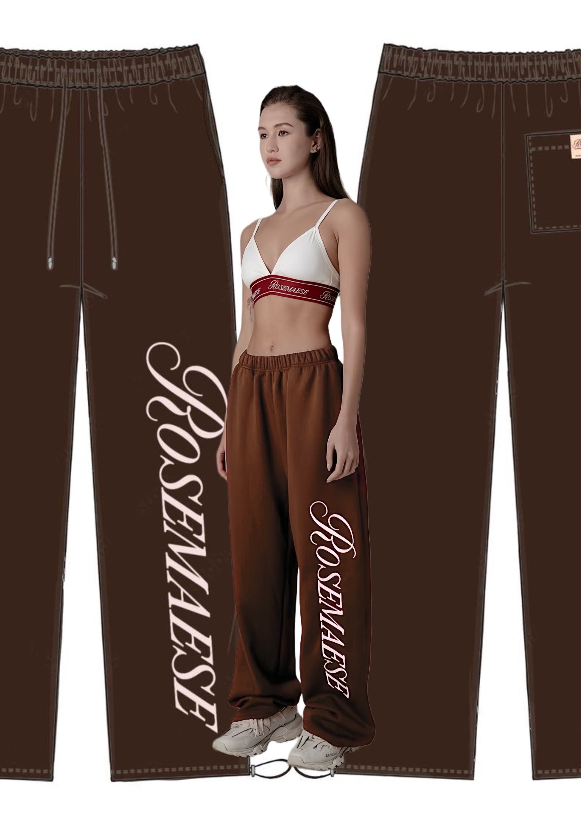 Classy Sport Pants - Brown Pre-order