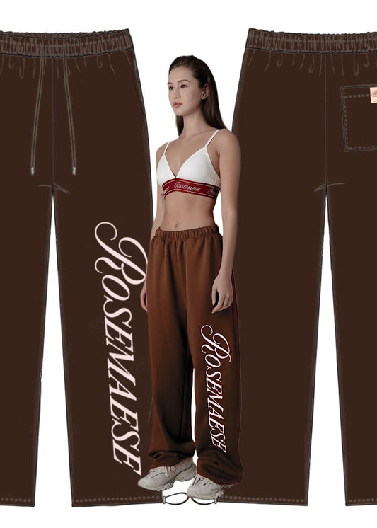 Classy Sport Pants - Brown Pre-order
