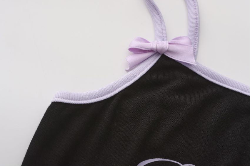 Mini Bow Camisole - Black