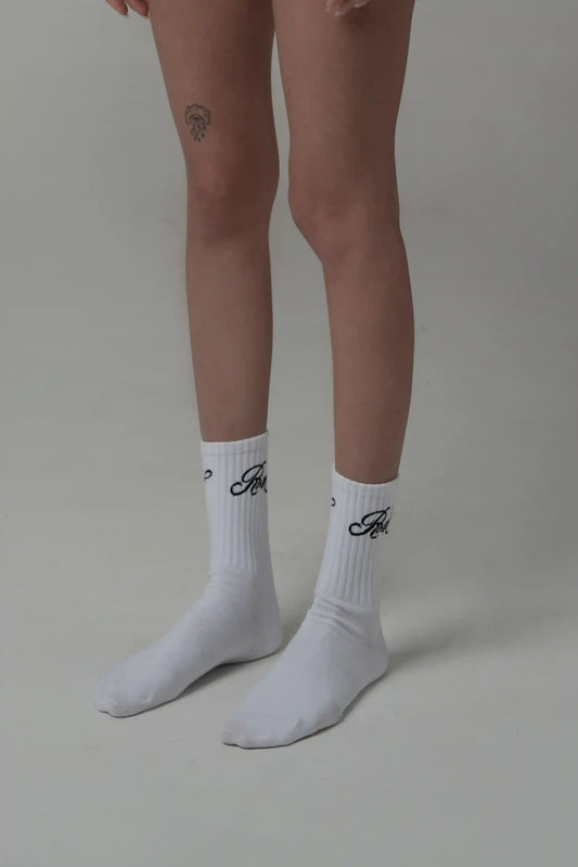 Cotton Logo Socks