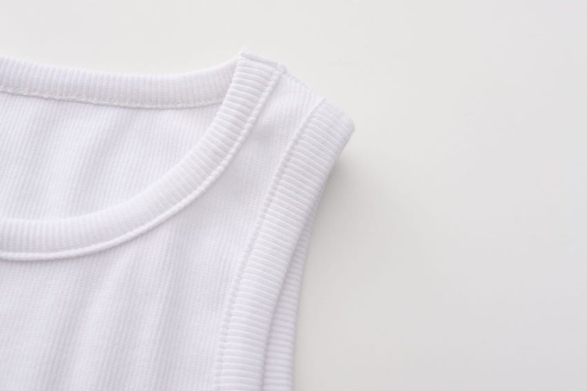 R Girls Tank Top - White