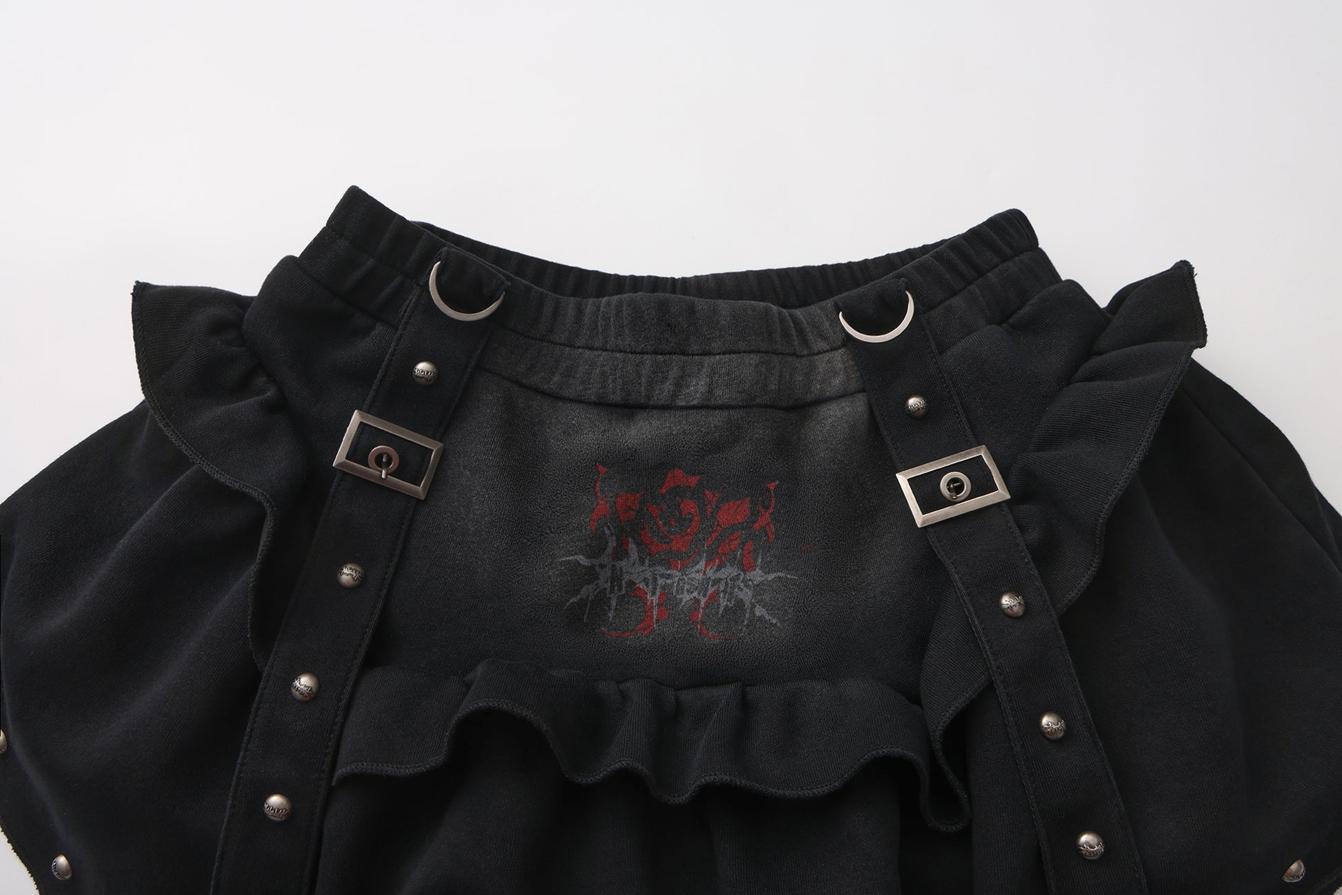 Night Rose - Skirt - Washed Black