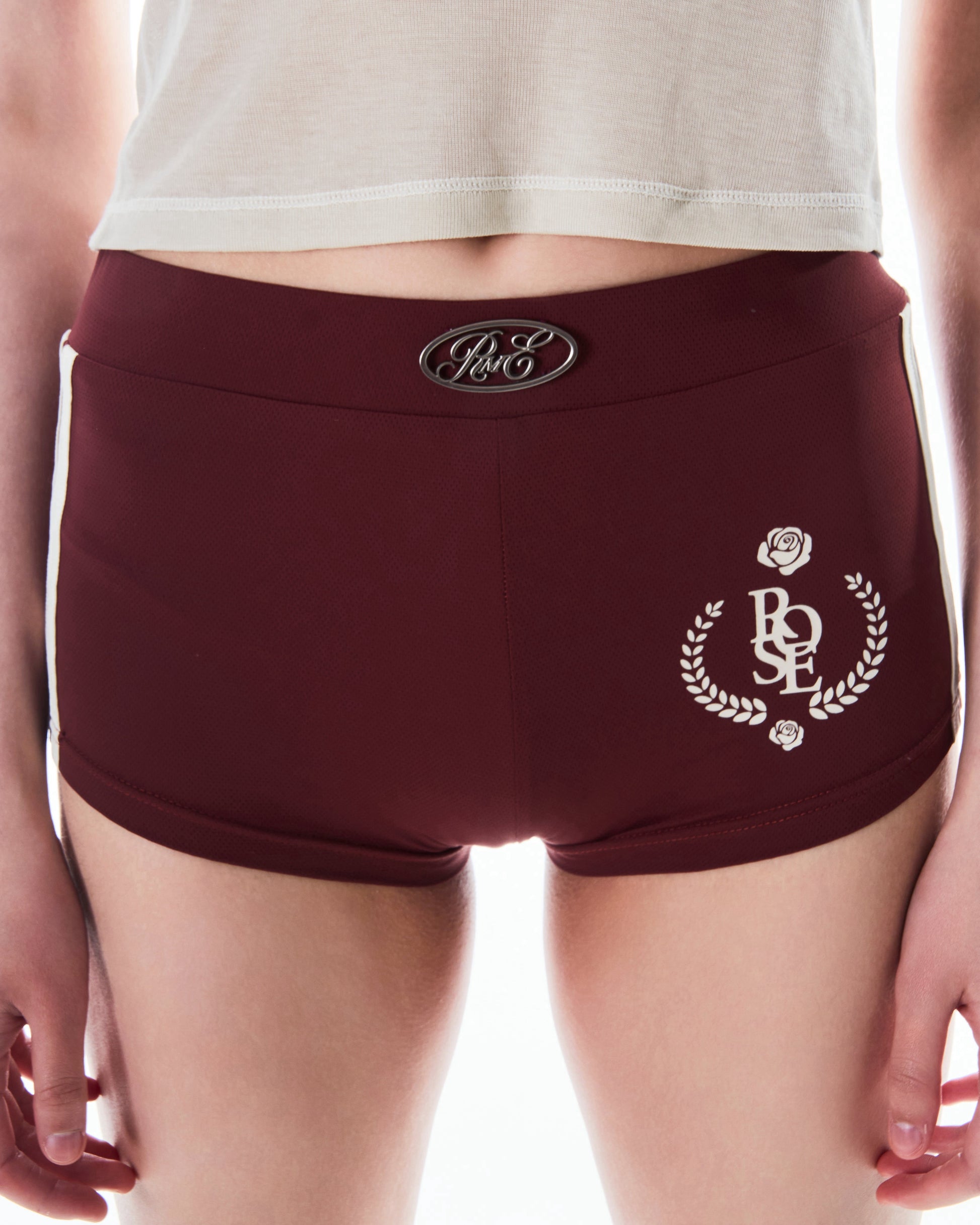 Sports Club Fitted Sports Pants - Red