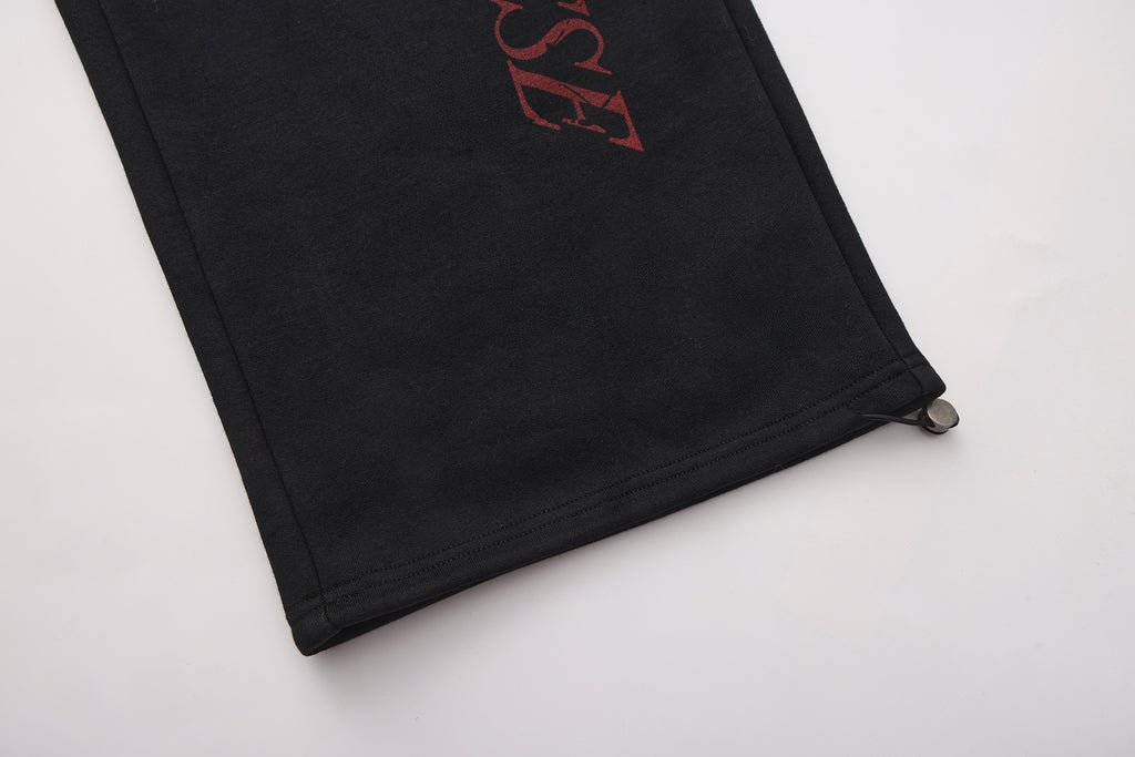 Night Rose - Sweatpants - Washed Black