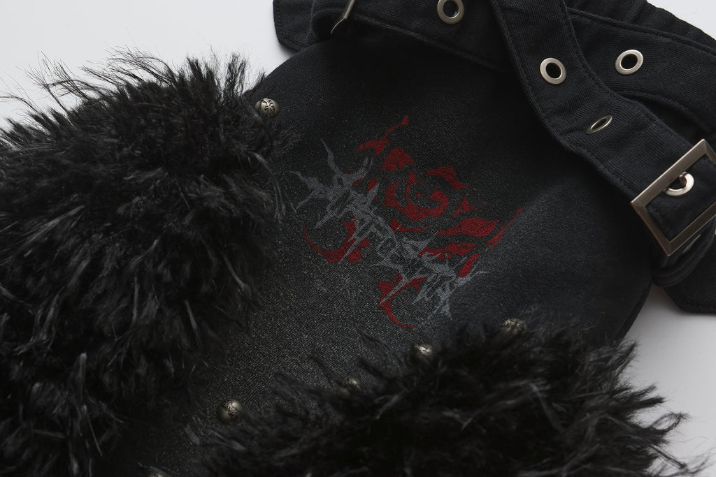 Night Rose - Leg Warmers - Washed Black