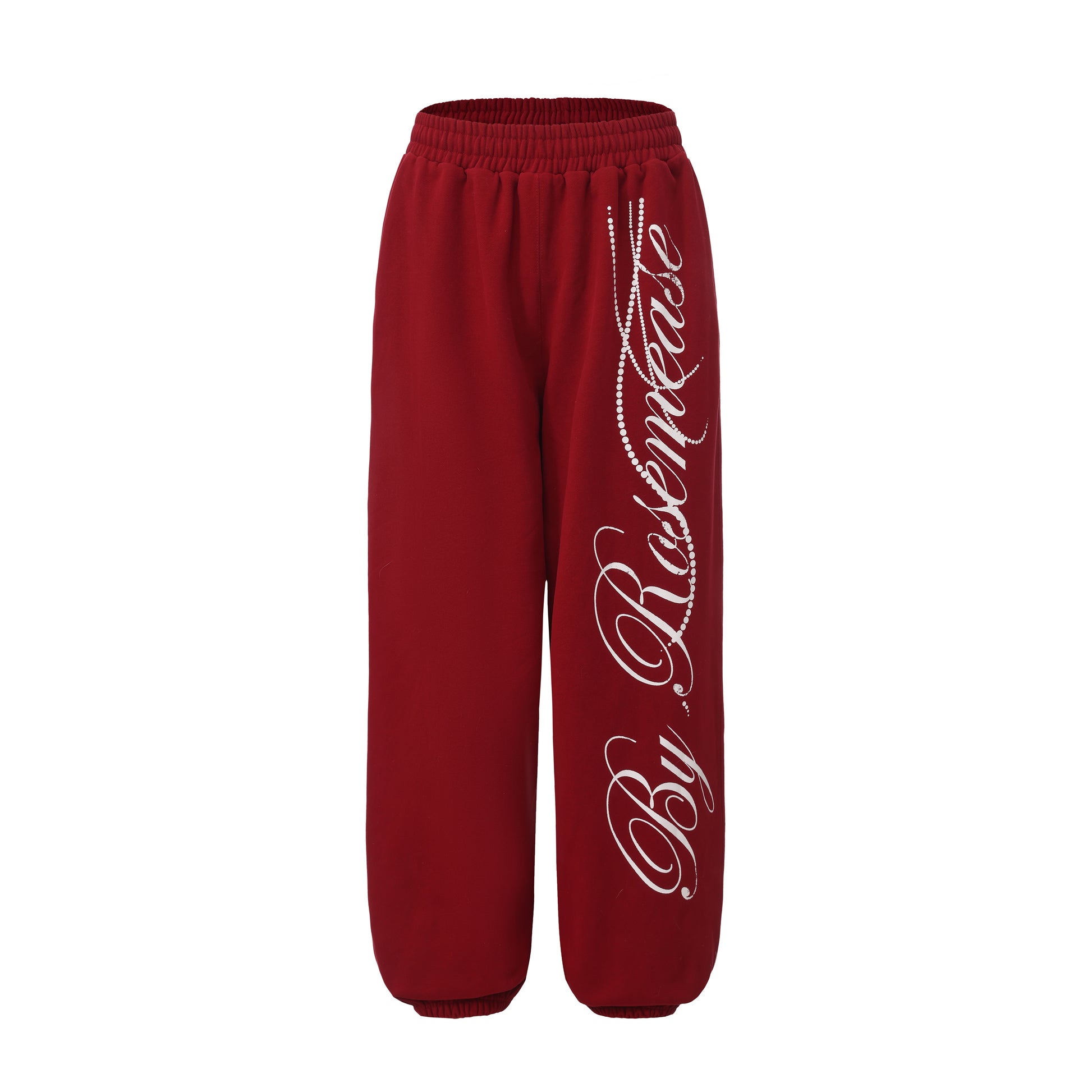 Winter Cotton Sport Pants - Red