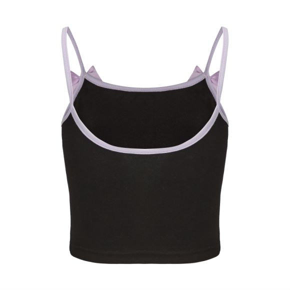 Mini Bow Camisole - Black