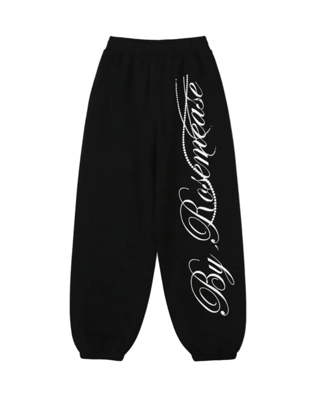 Winter Cotton Sport Pants - Black