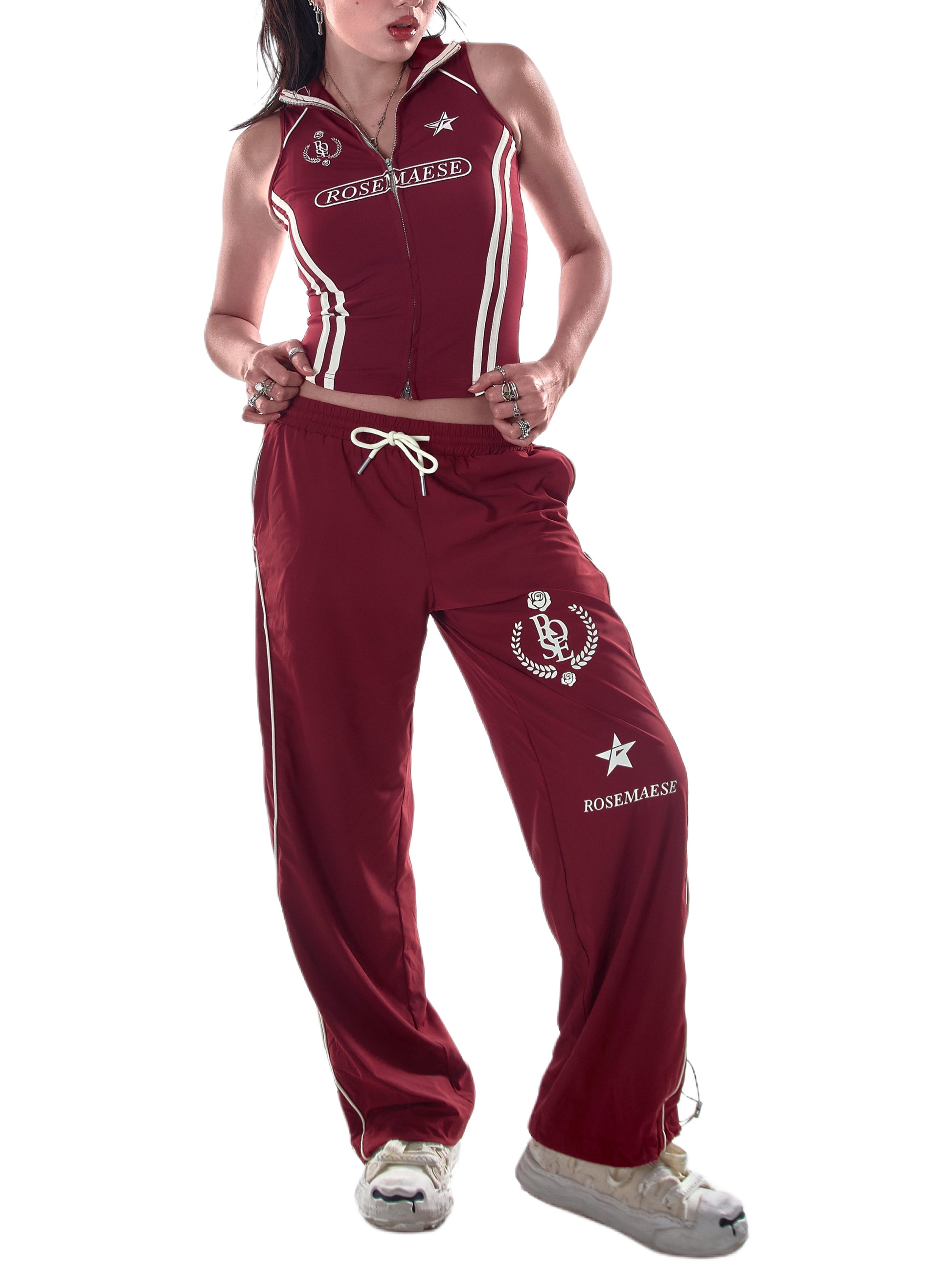 25 Quick-drying Sports Pants - Red