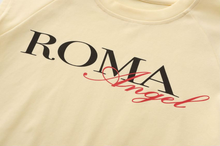 ROMA Angel Slim T-shirt - Yellow