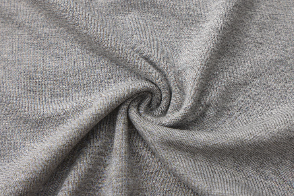 Off-shoulder Retro Long Sleeve - Grey