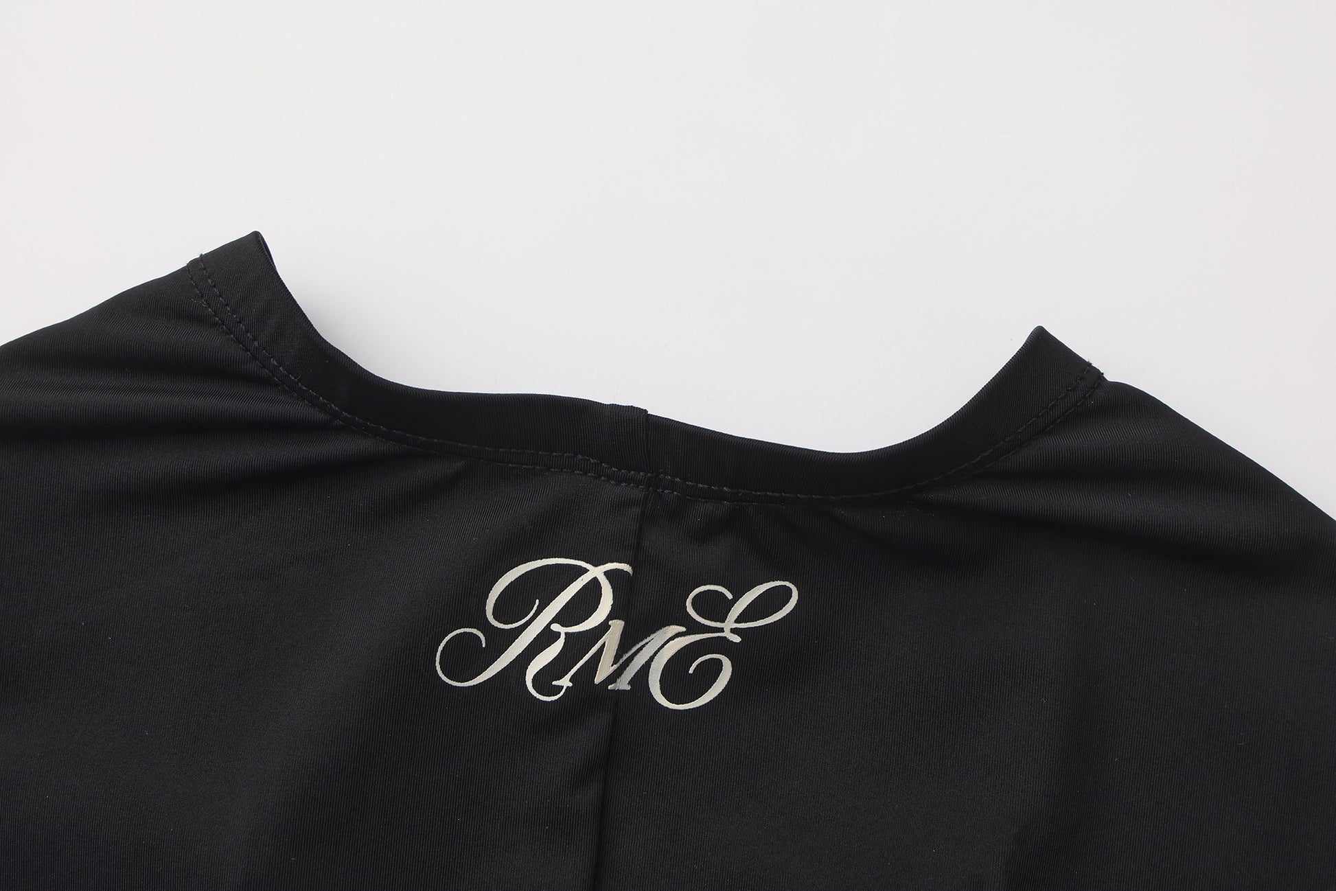 Fitted Shawl Top - Black