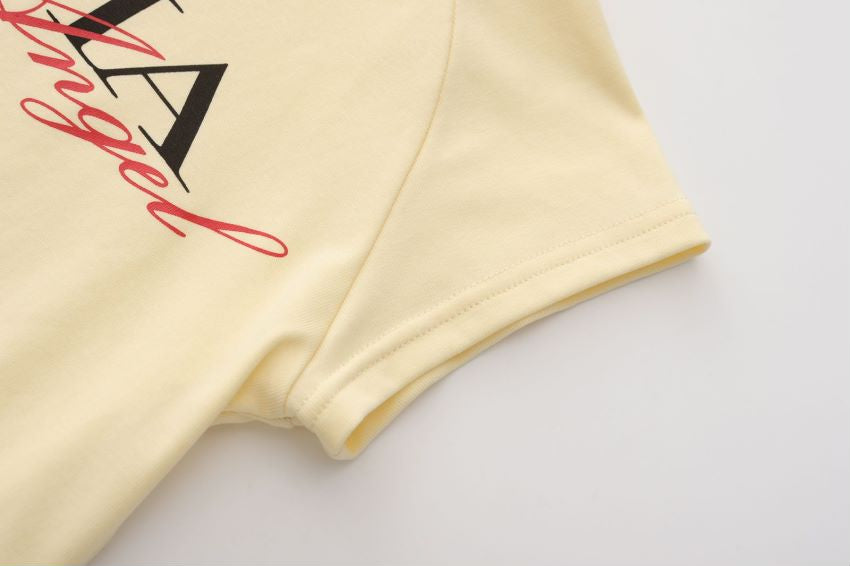 ROMA Angel Slim T-shirt - Yellow