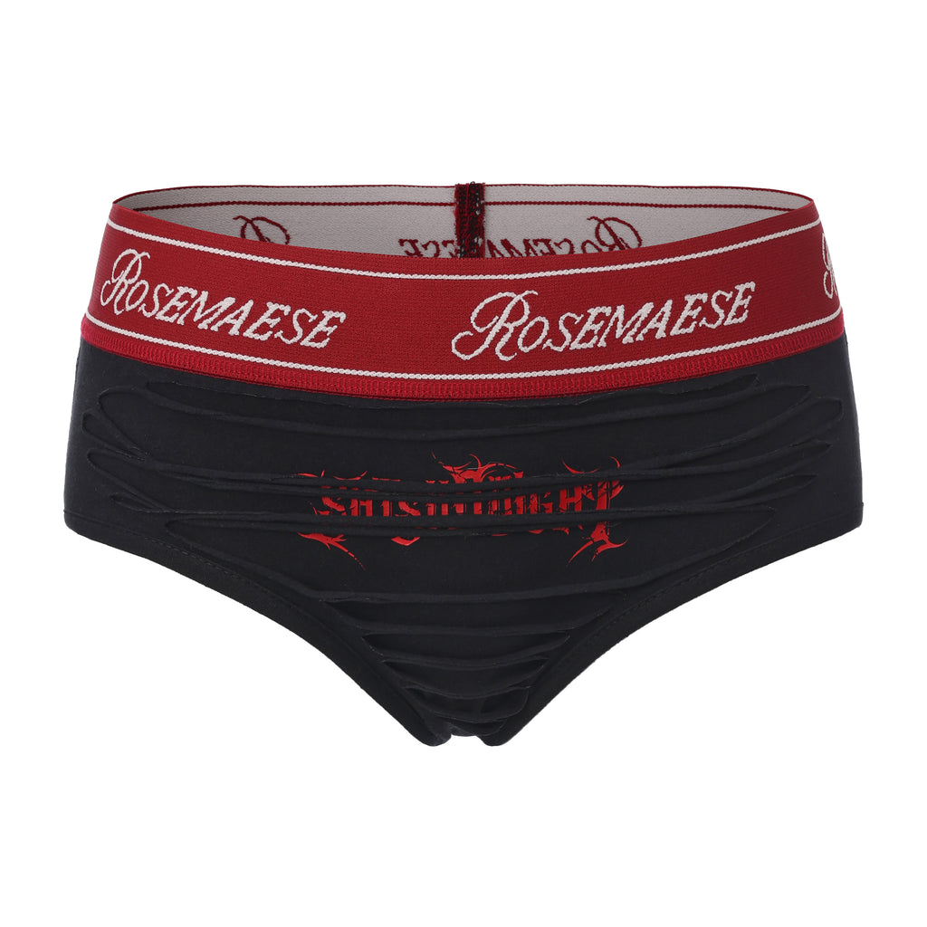 Night Rose - Bra Set - Black