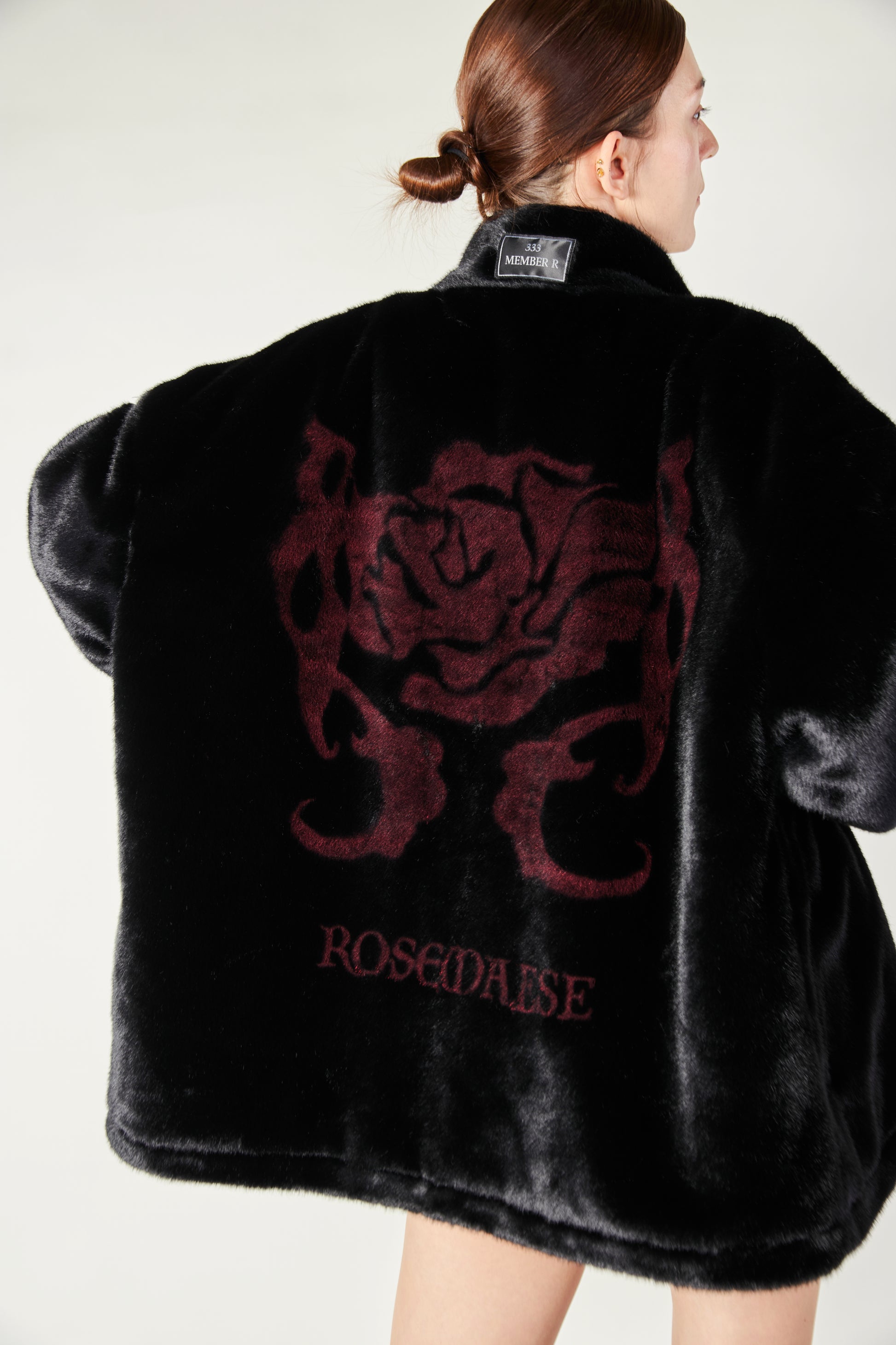 Cozy Darling Fur Coat - Black