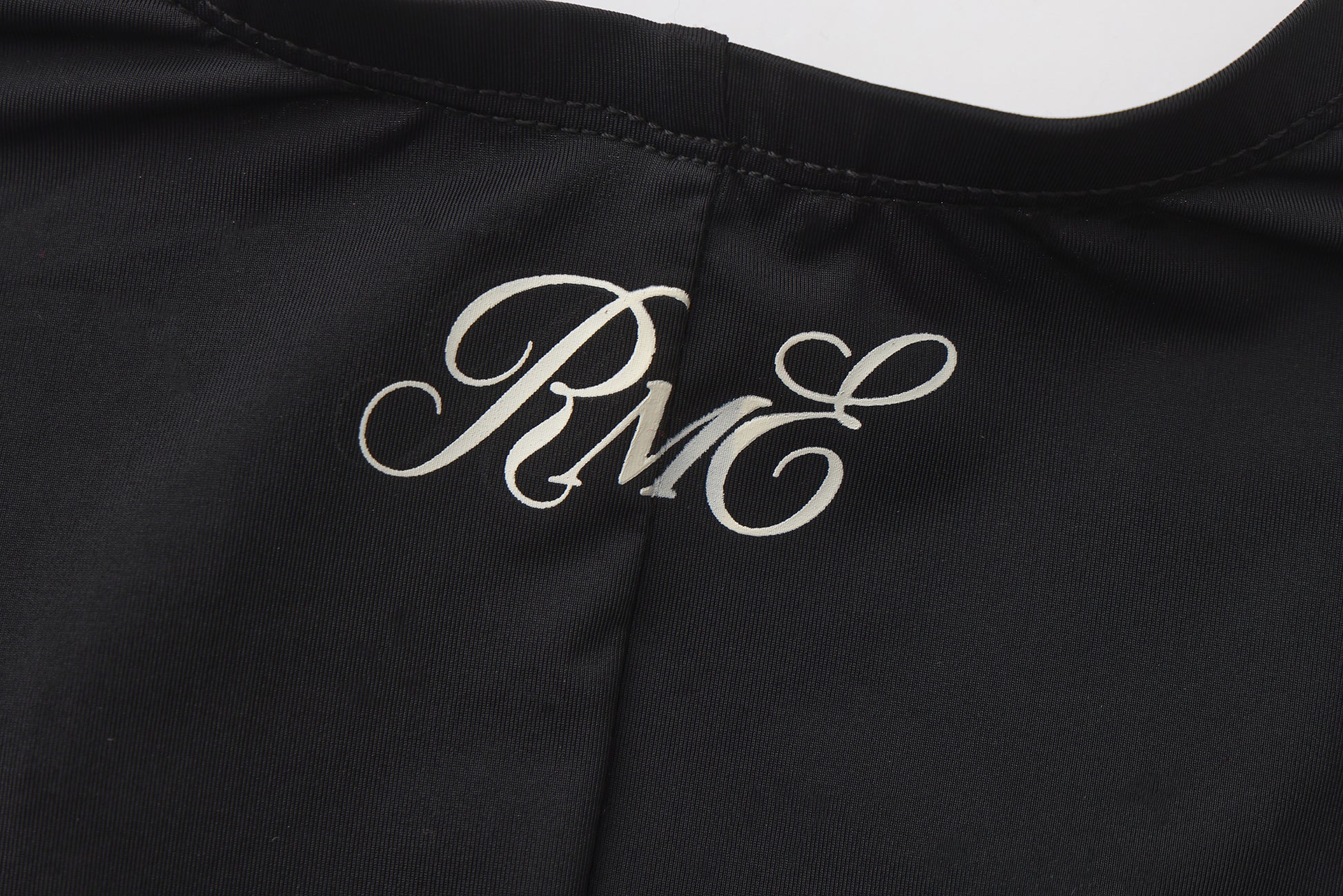 Fitted Shawl Top - Black