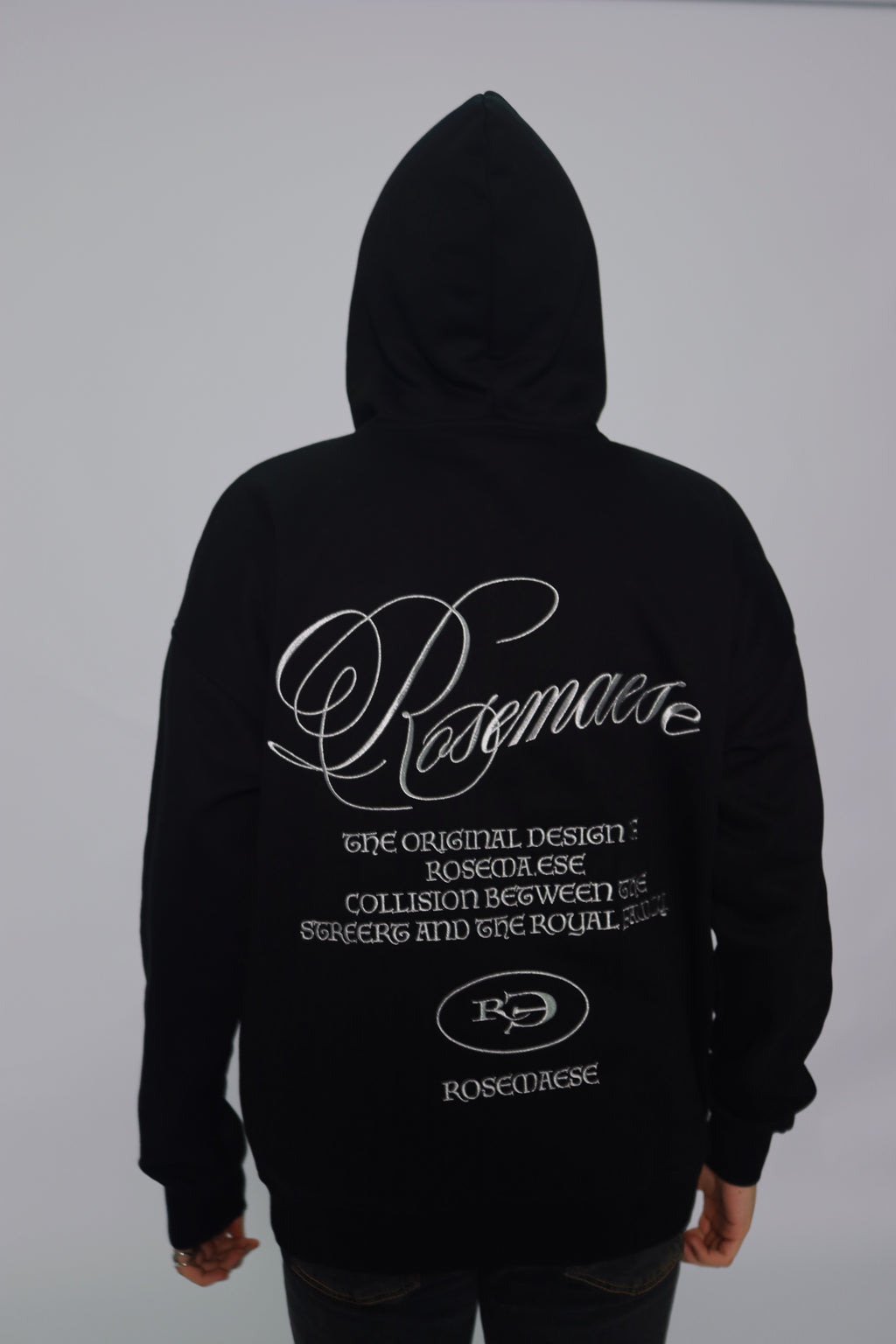 Silver Palace Hoodie - Black