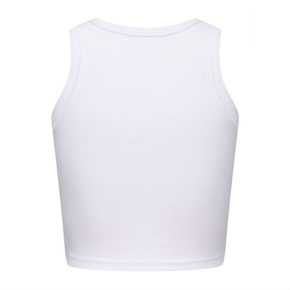 R Girls Tank Top - White