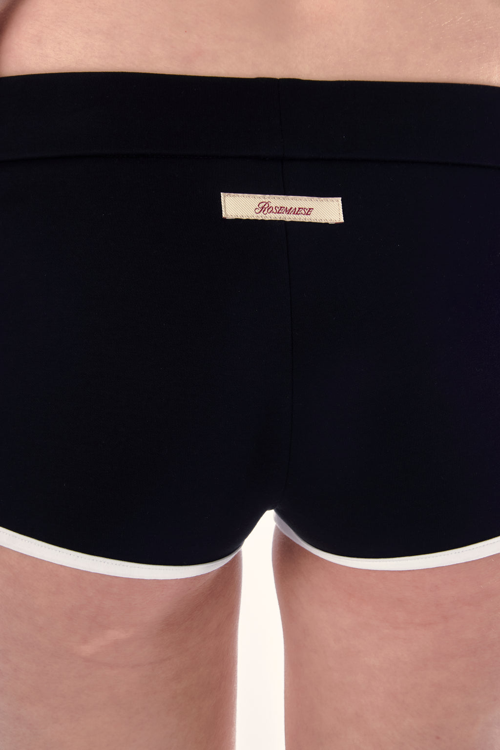 Studio Star Mini Shorts - Black