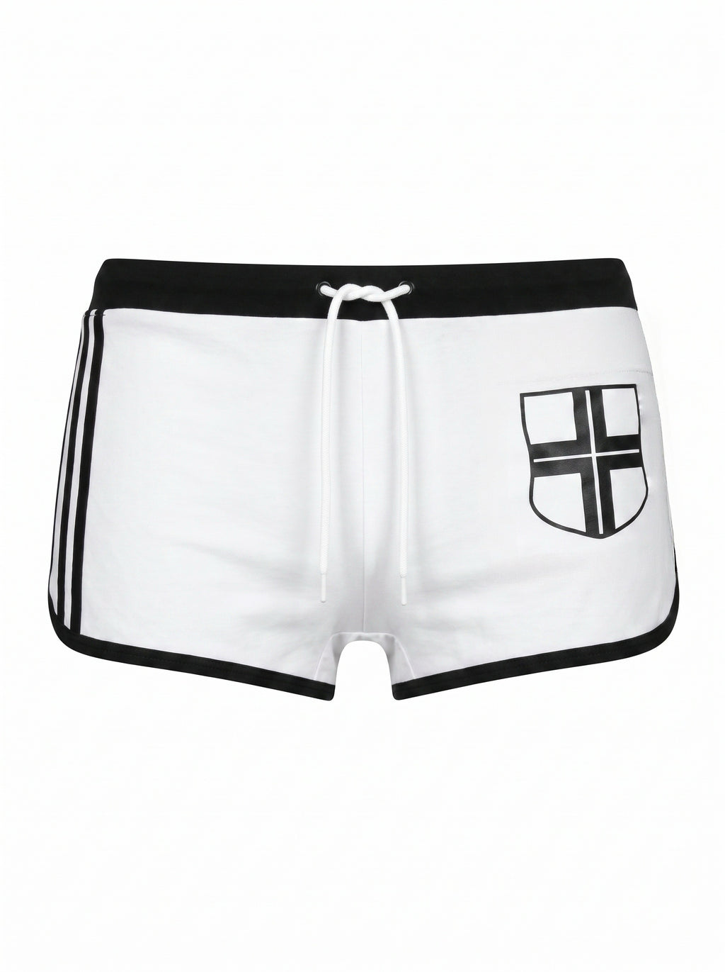 Script Sport Shorts - White