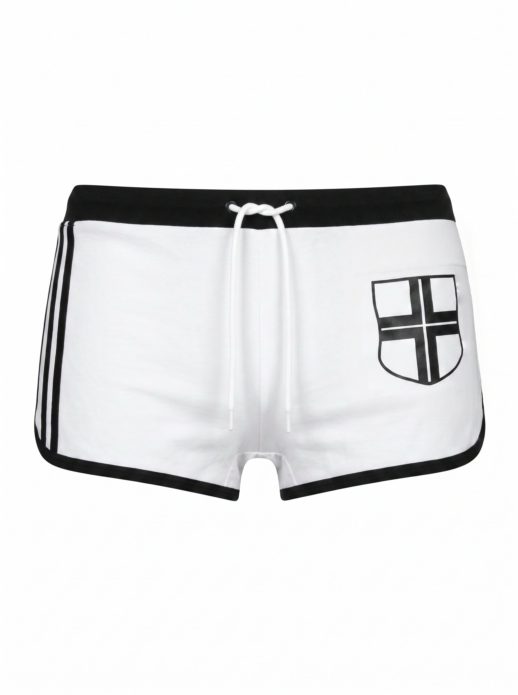 Script Sport Shorts - White