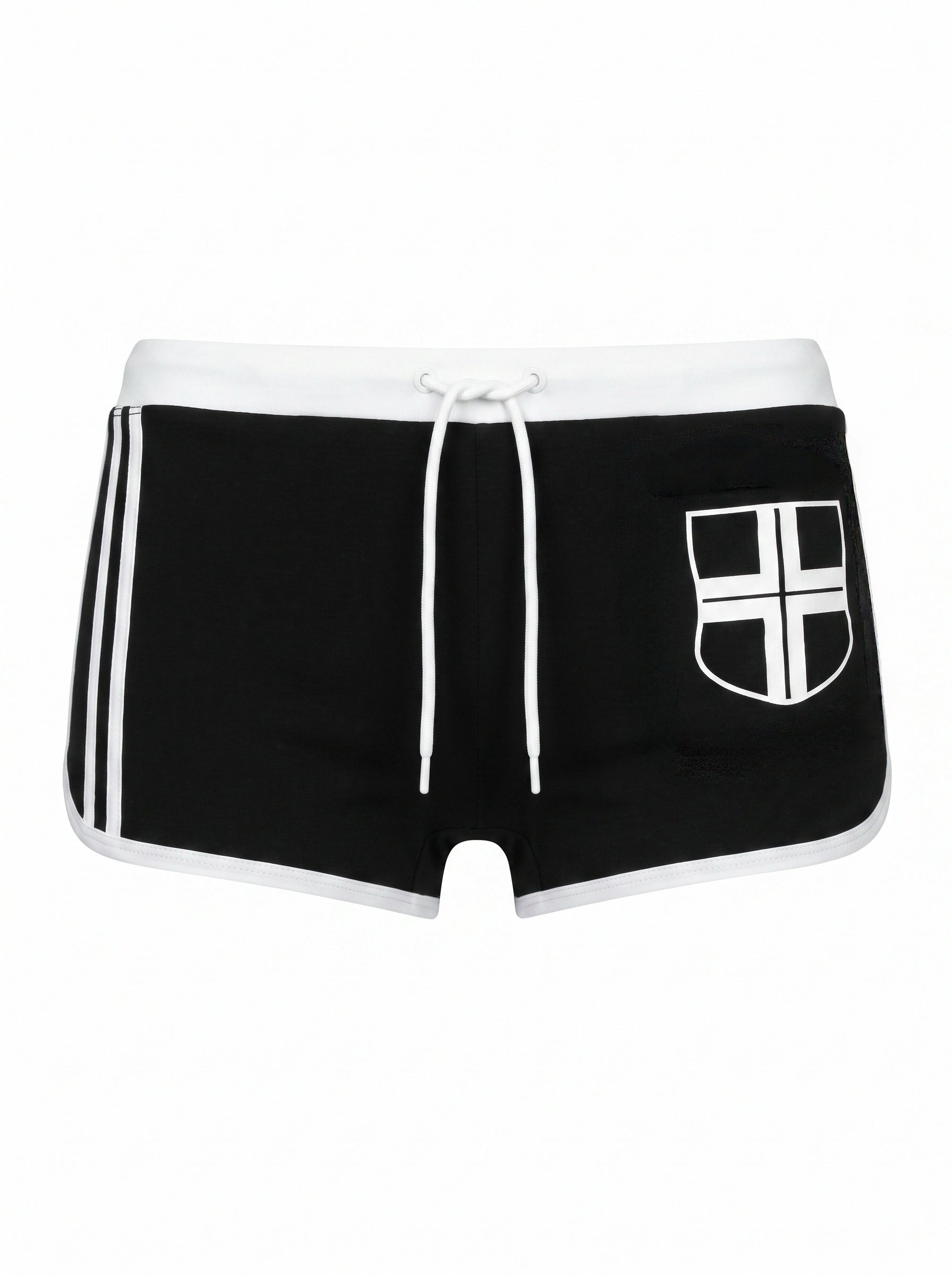 Script Sport Shorts - Black